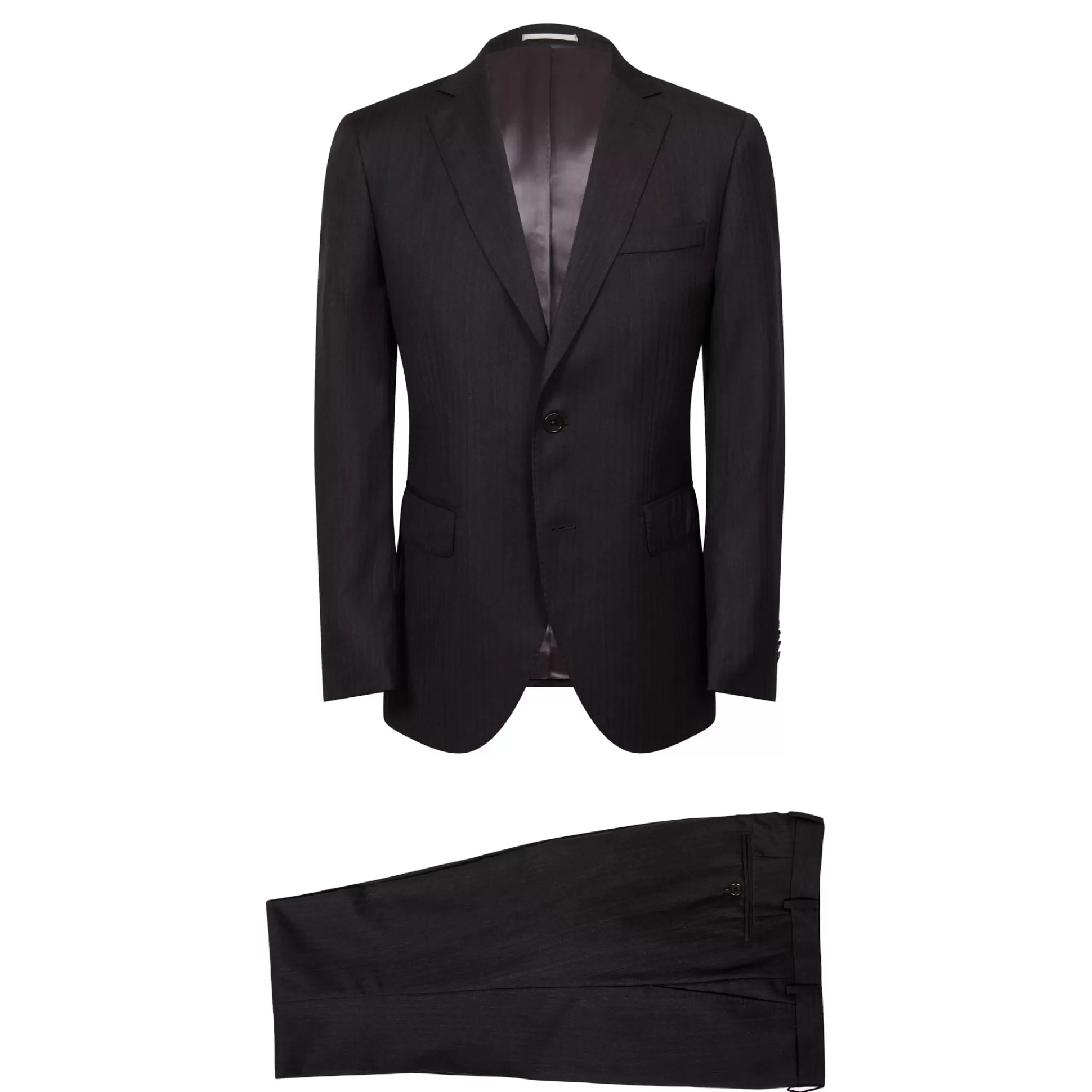 Best Henry Bucks Henry Sartorial Oakham Suit CHARCOAL LG