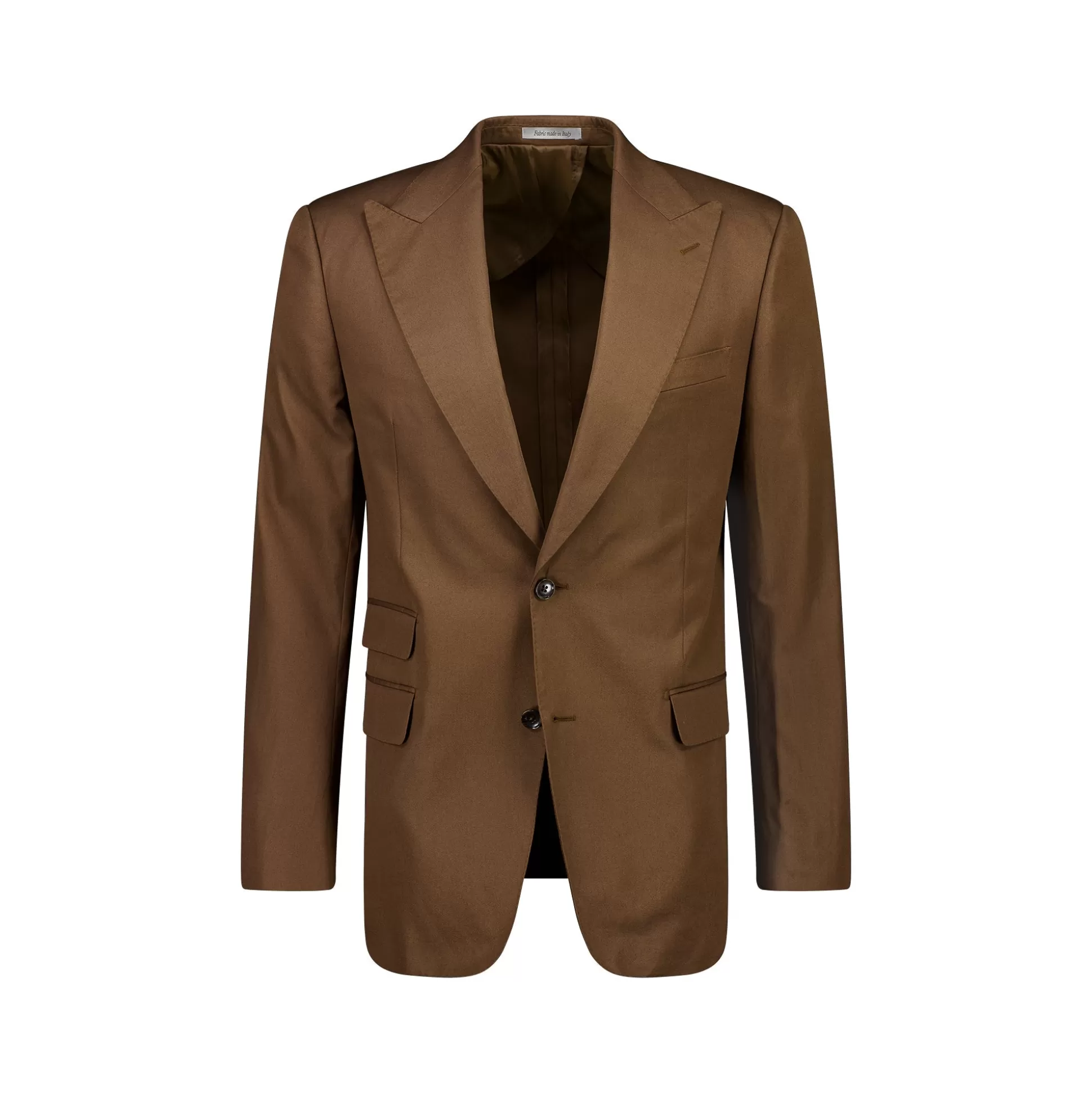 Shop Henry Bucks HENRY SARTORIAL Parma Cotton Blazer BROWN REG