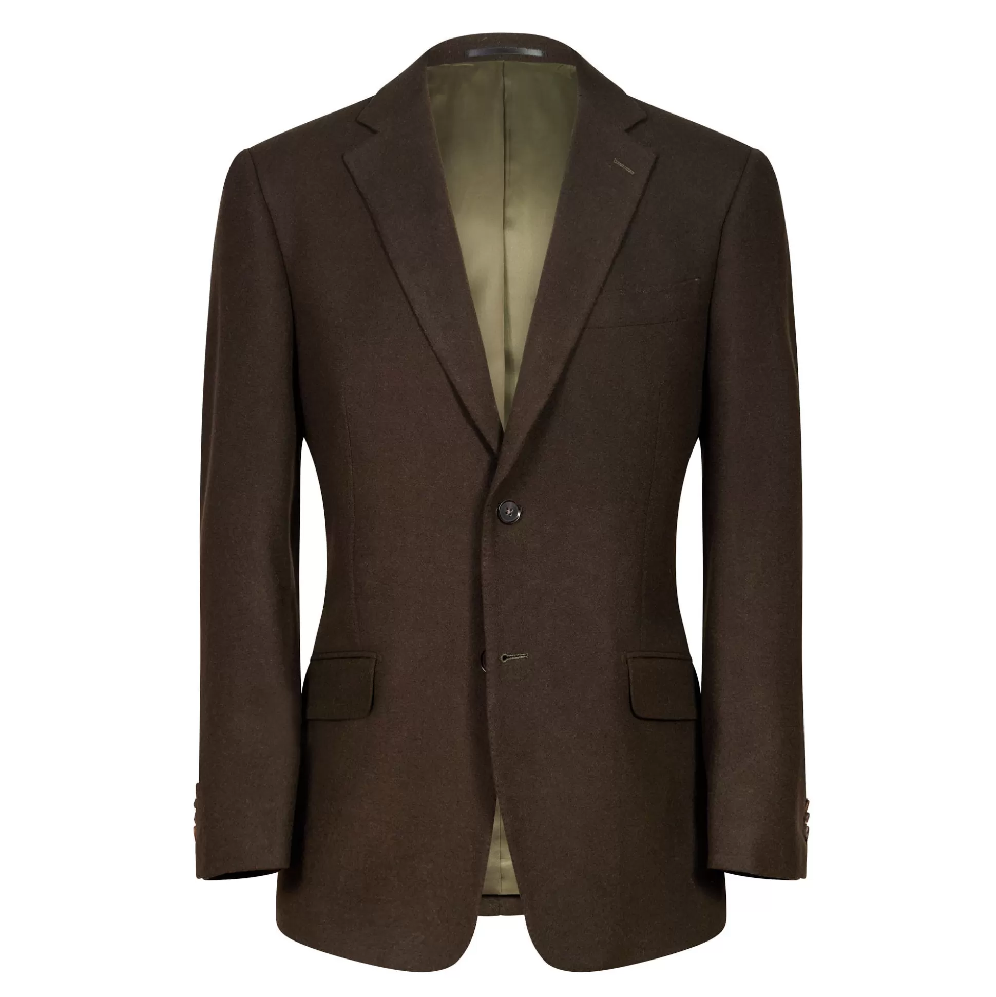 Best Sale Henry Bucks HENRY SARTORIAL Peak Lapel Blazer GREEN REG