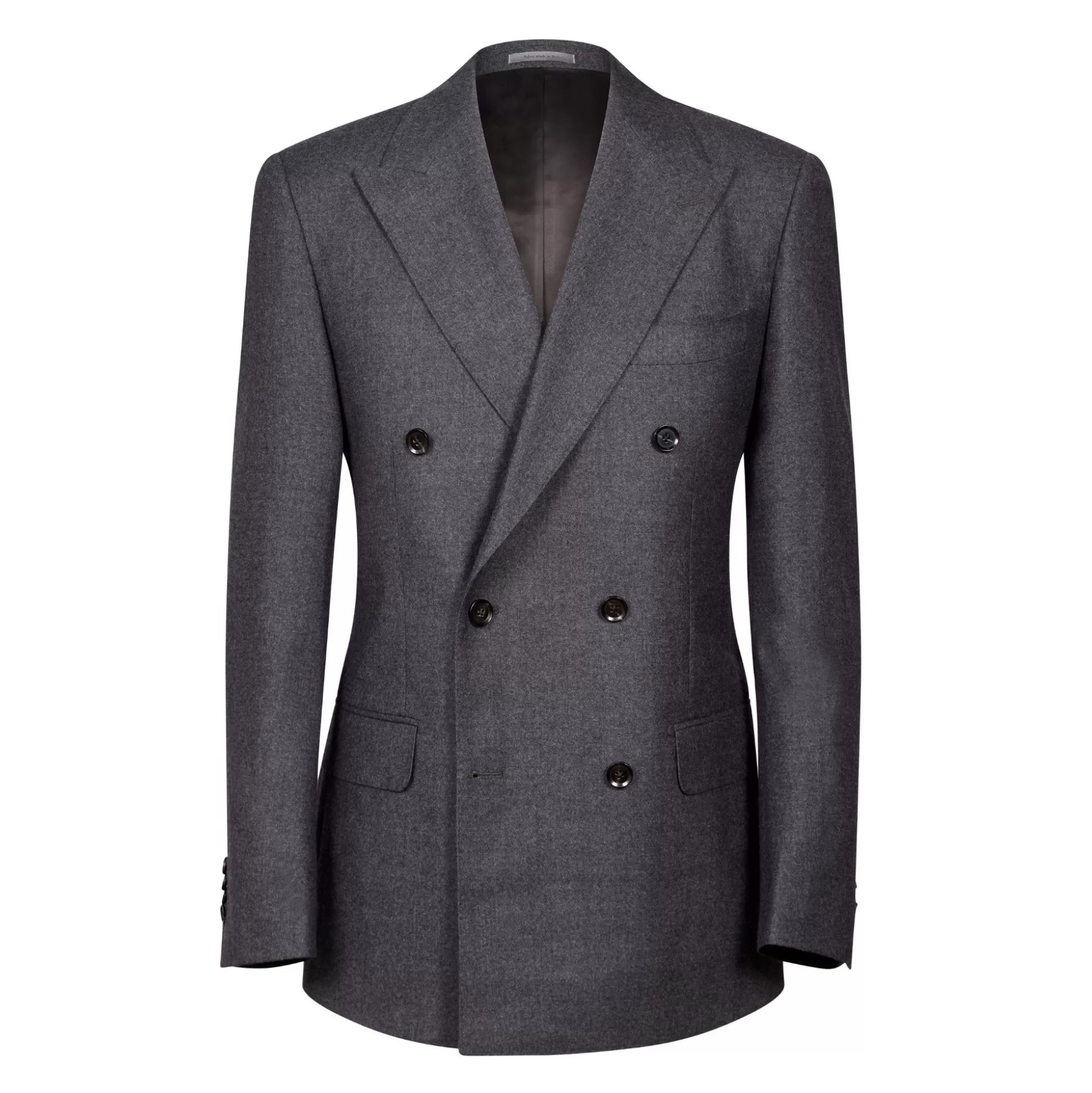 Fashion Henry Bucks HENRY SARTORIAL Peak Lapel Suit CHARCOAL REG