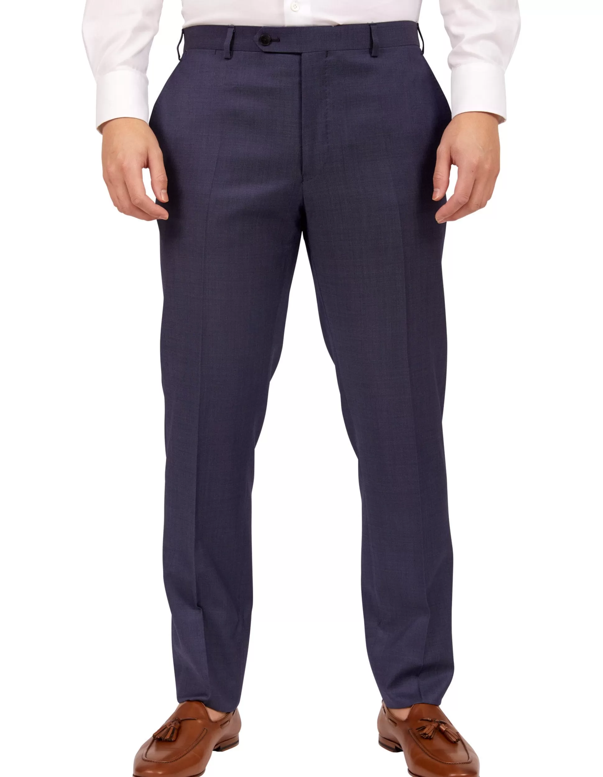 Outlet Henry Bucks HENRY SARTORIAL Plain Trouser BLUE REG