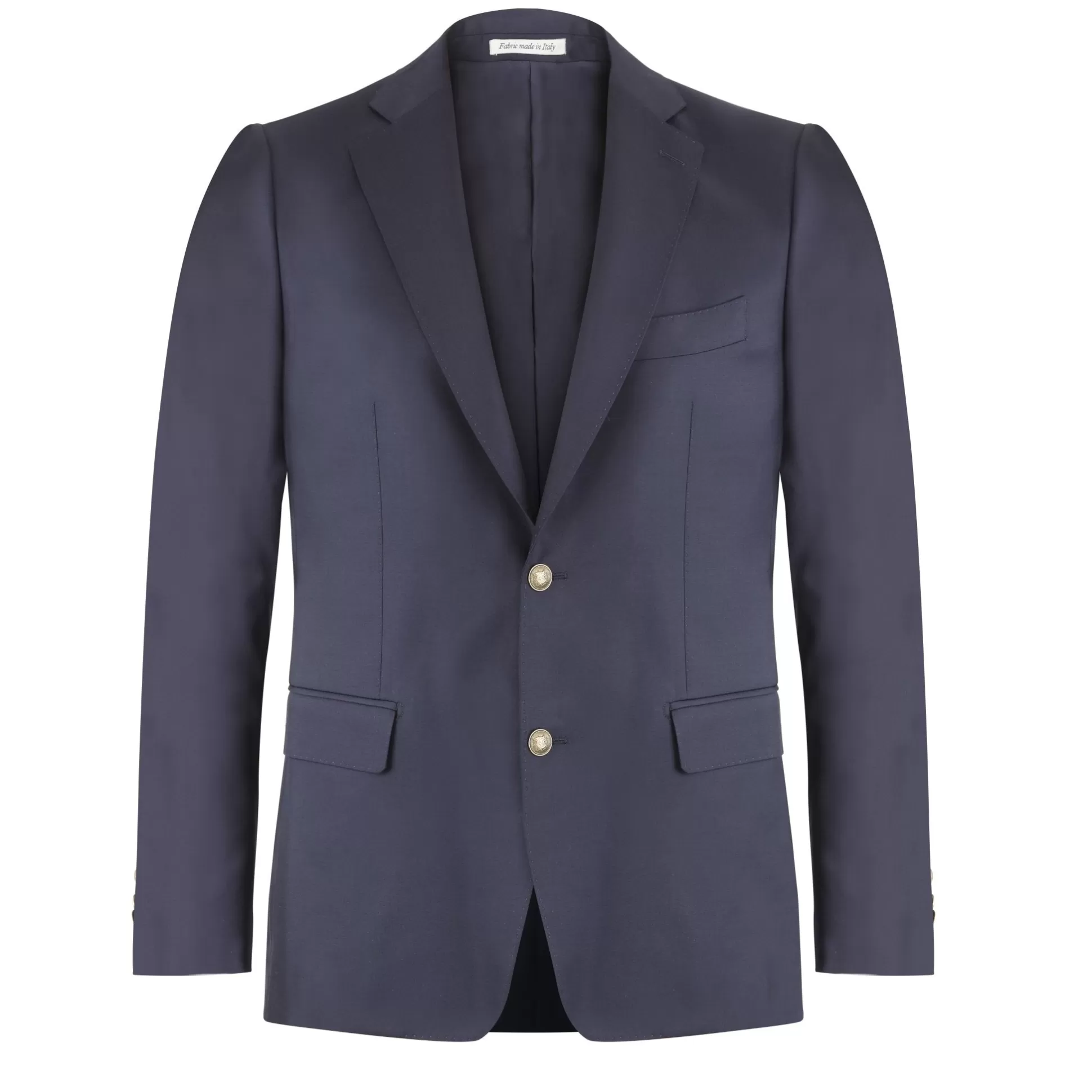 Clearance Henry Bucks HENRY SARTORIAL Plain Twill Single Breast Two Button Blazer NAVY LG