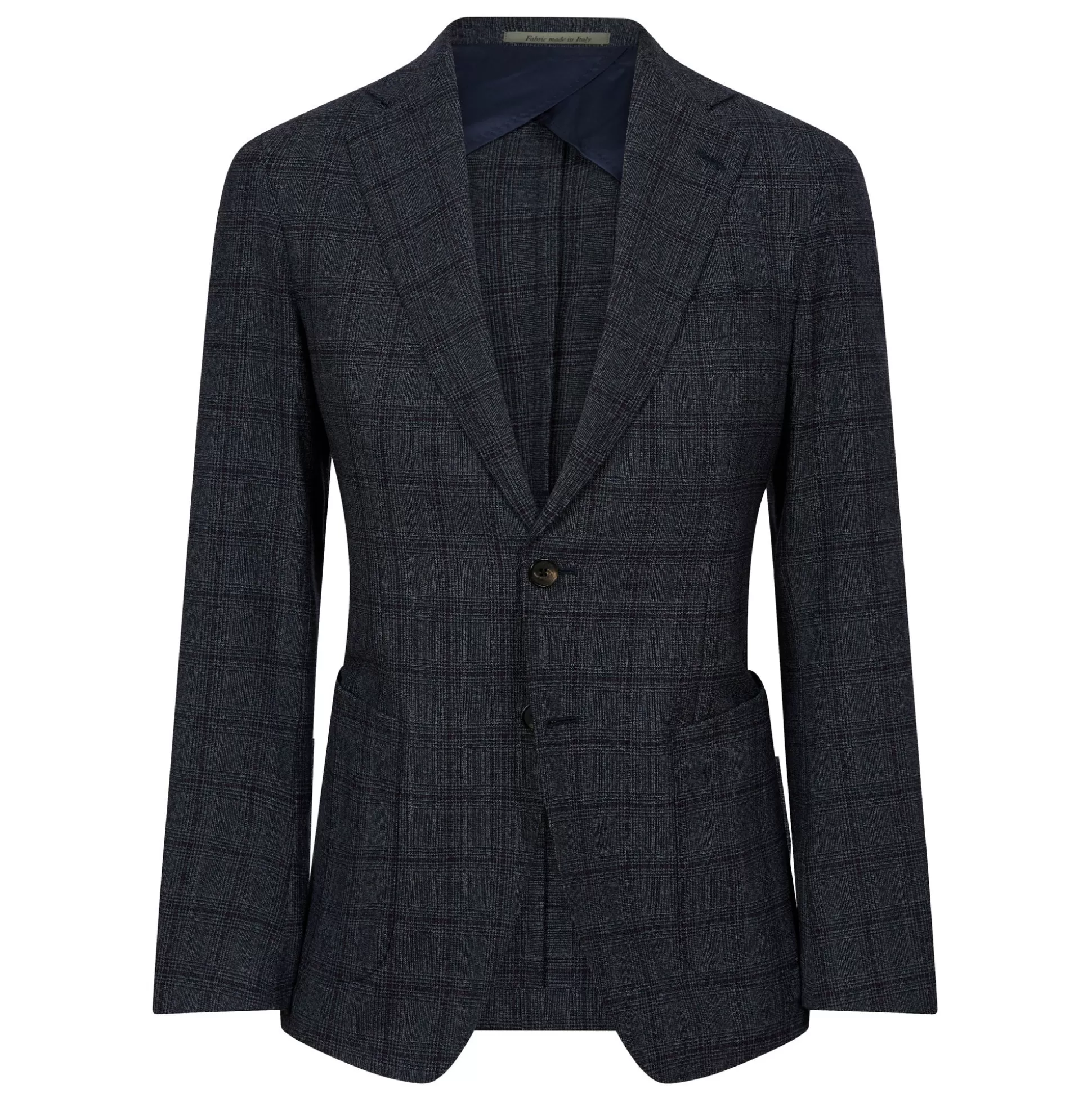 Best Sale Henry Bucks HENRY SARTORIAL Reda Atto Jacket BLUE CHECK REG