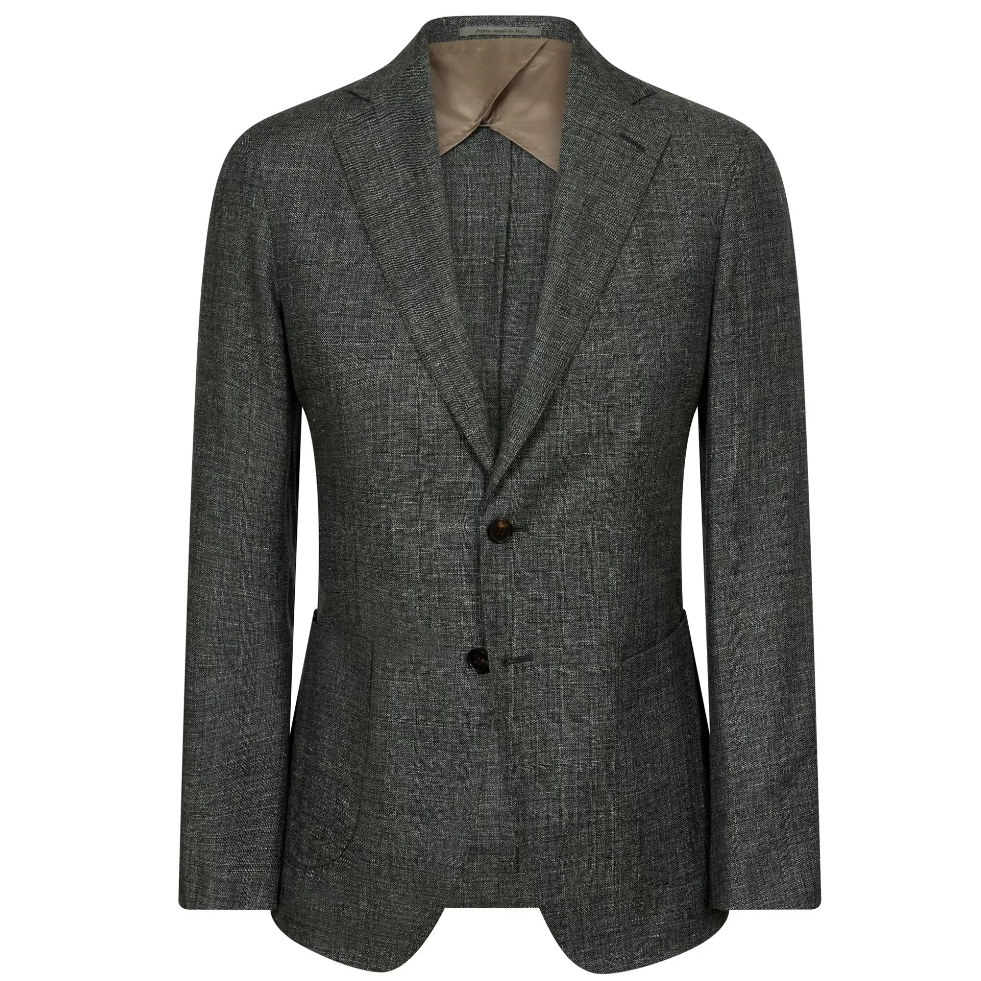 Shop Henry Bucks HENRY SARTORIAL Reda Linen Blazer GREY REG