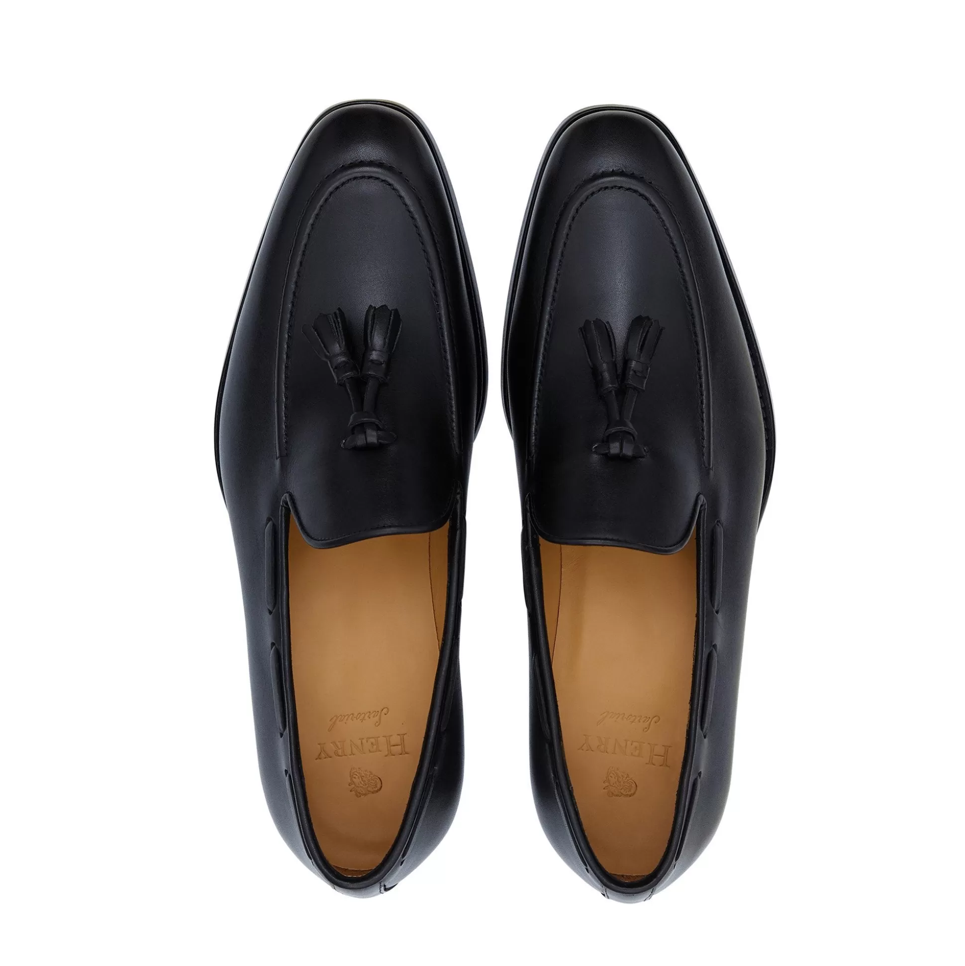 Outlet Henry Bucks HENRY SARTORIAL Wesley Loafers EBONY