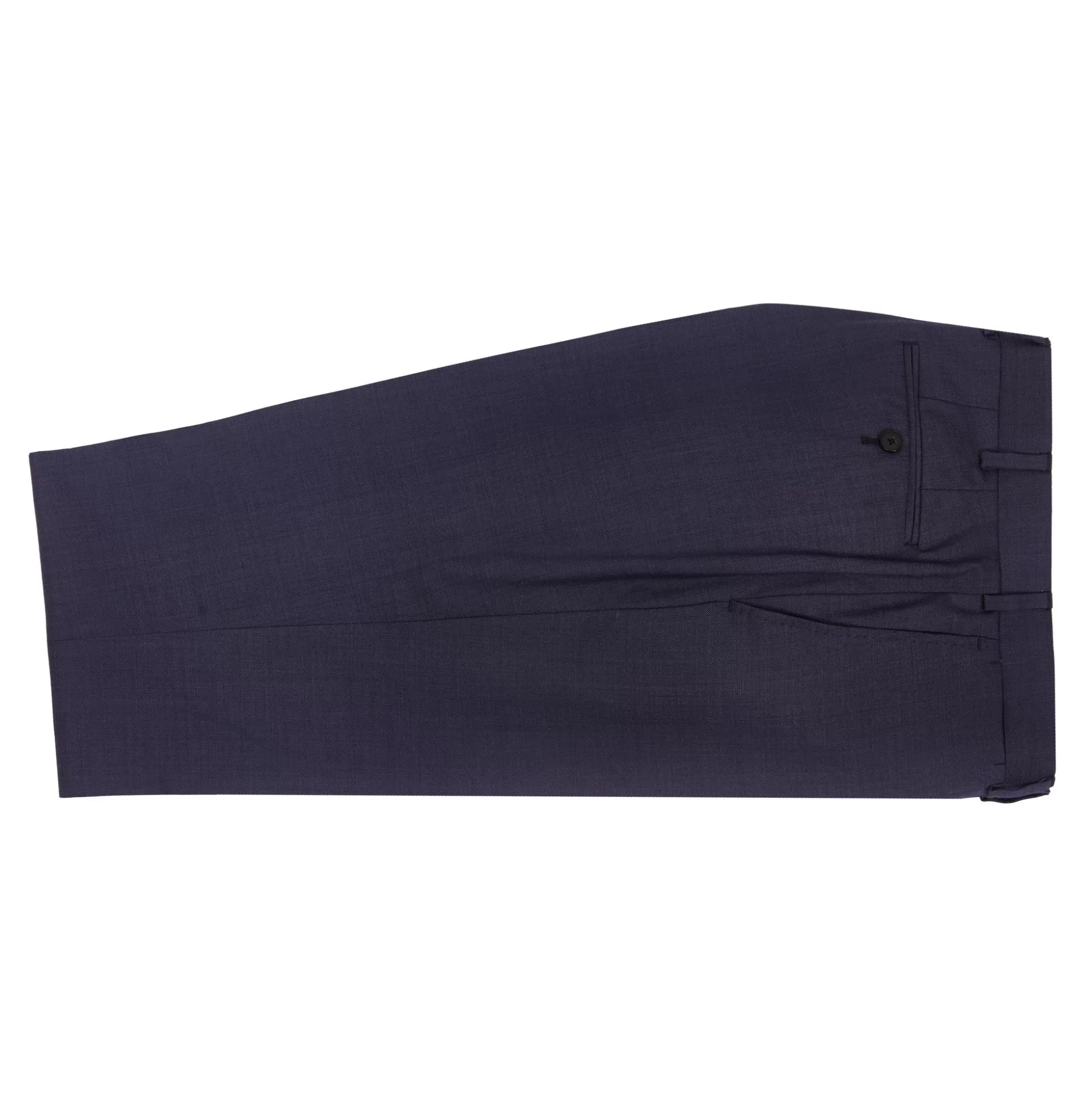 New Henry Bucks HENRY SARTORIAL Wool Trousers BLUE REG