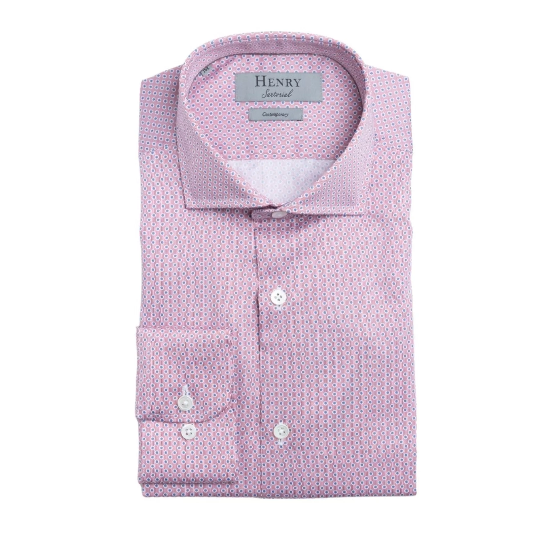 Cheap Henry Bucks Henry Sartorial Woven Shirt RED