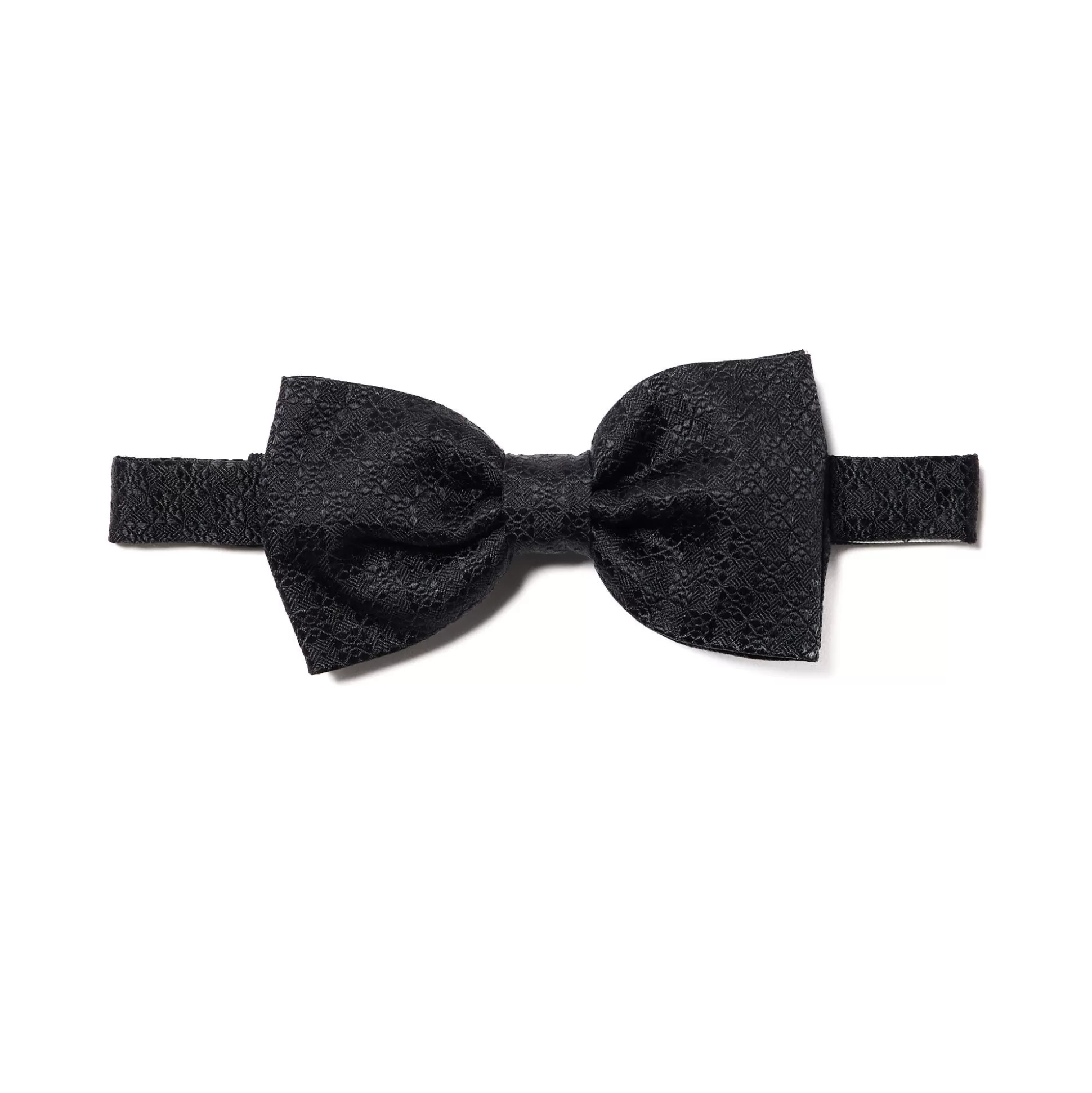 Cheap Henry Bucks HENRY SARTORIAL X CANTINI Woven Silk Bowtie BLACK