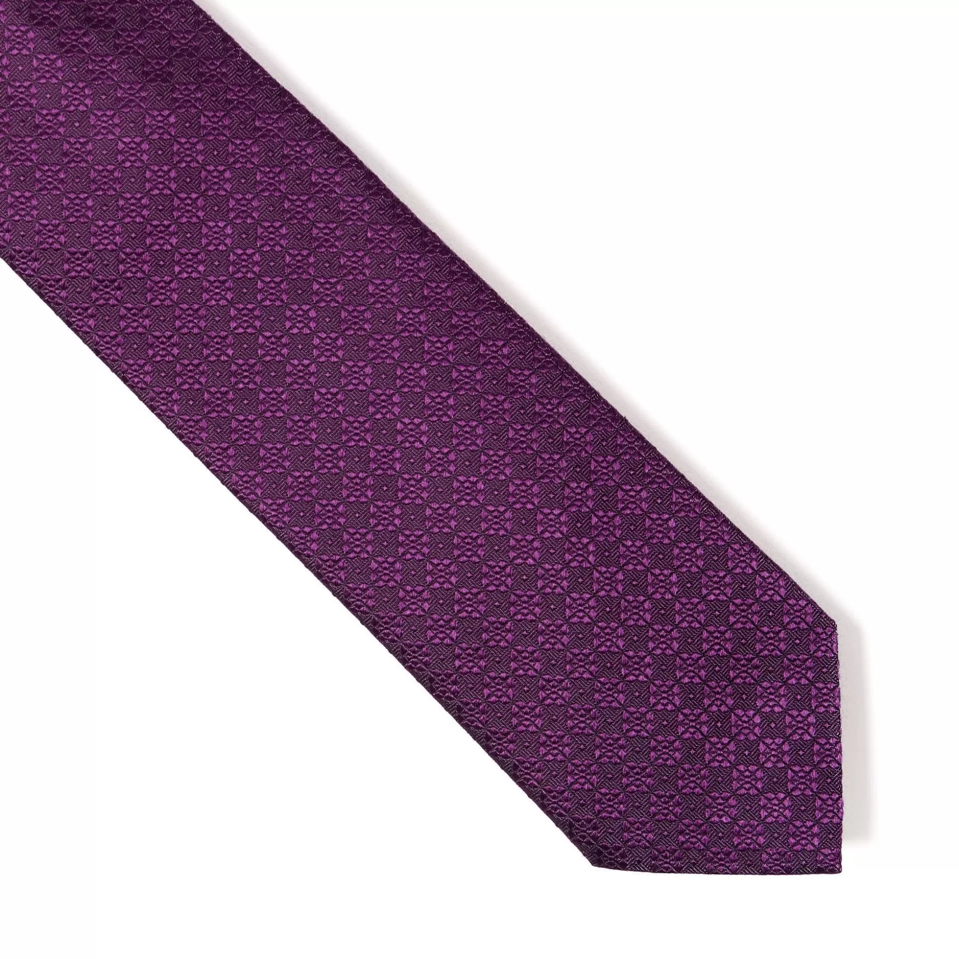 Hot Henry Bucks HENRY SARTORIAL X CANTINI Woven Textured Tie BURGUNDY