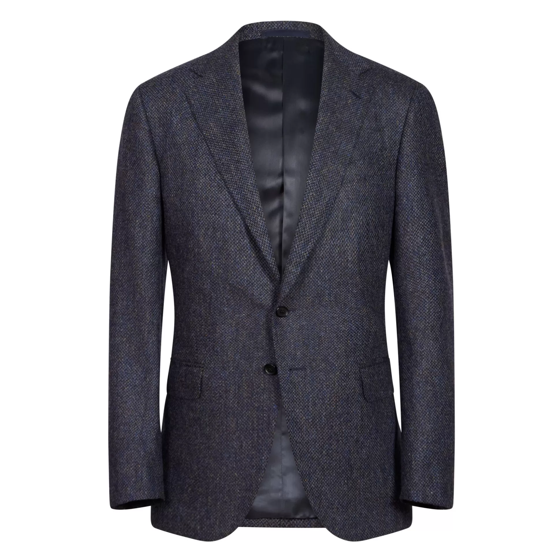 Sale Henry Bucks HENRY SARTORIAL X CARUSO Norma Jacket BLUE/GREY/MULTI