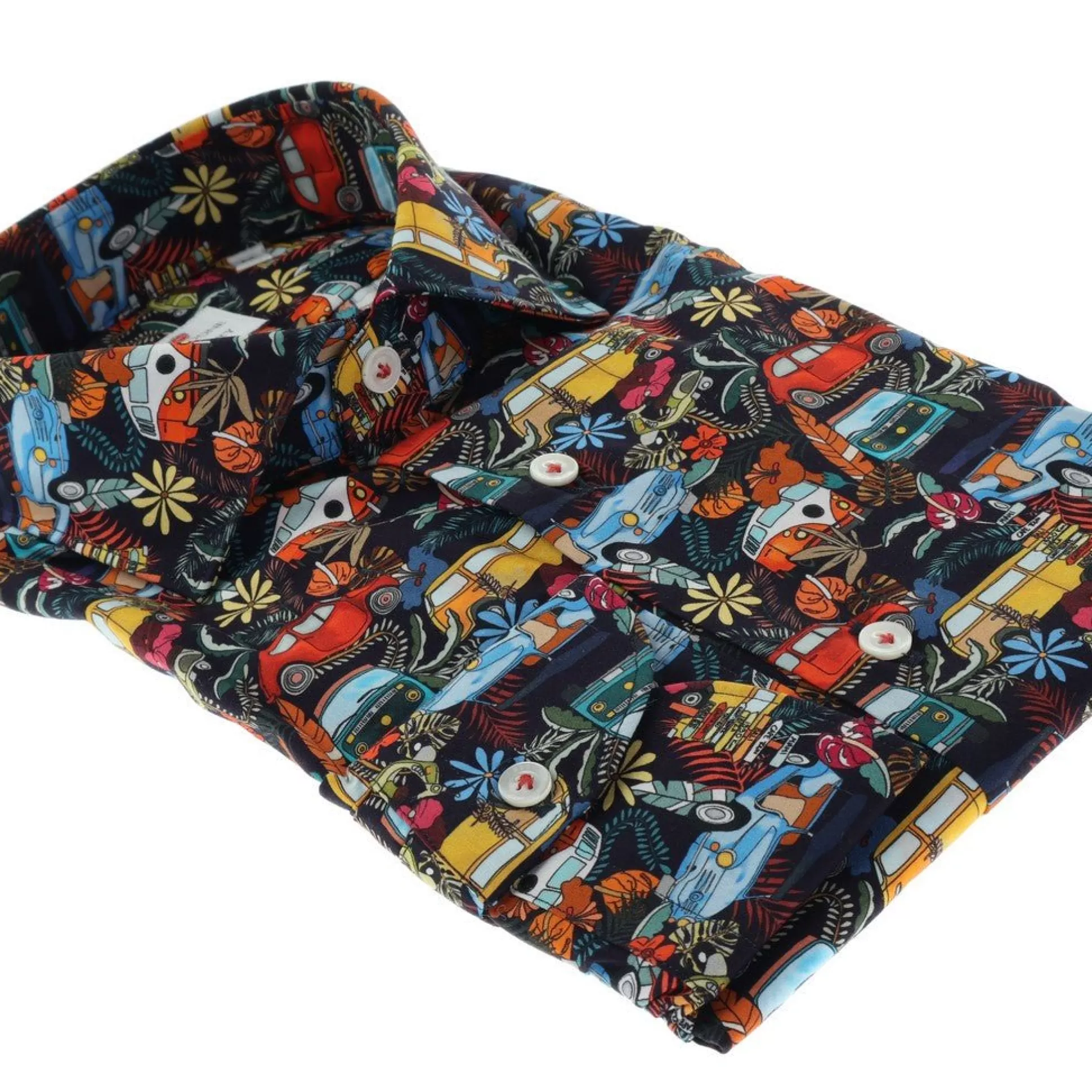 Hot Henry Bucks HENRY SARTORIAL X CORDONE Printed Shirt MULTI