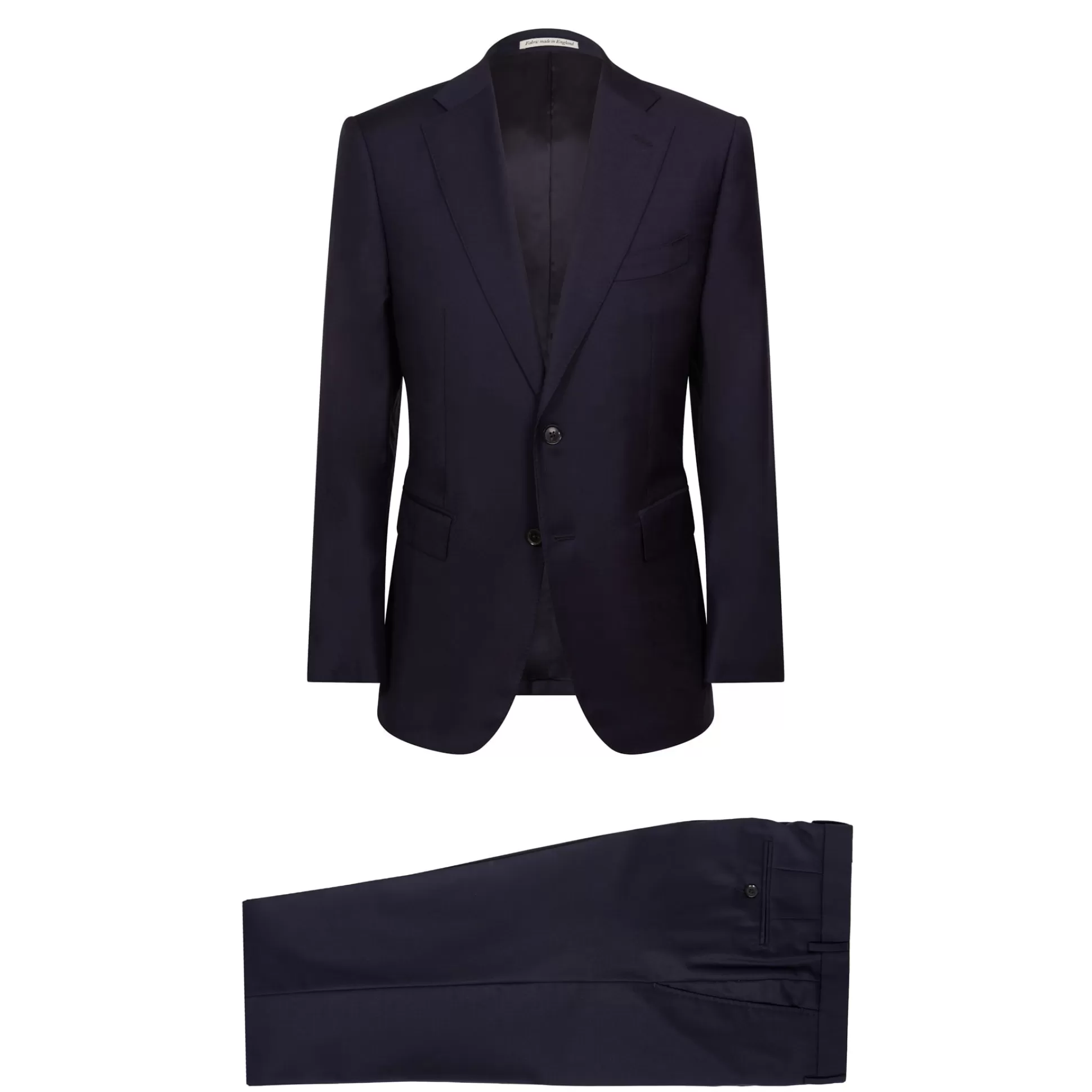 Discount Henry Bucks HENRY SARTORIAL X DORMEUIL Full Canvas Water Repellent Stretch Suit NAVY REG