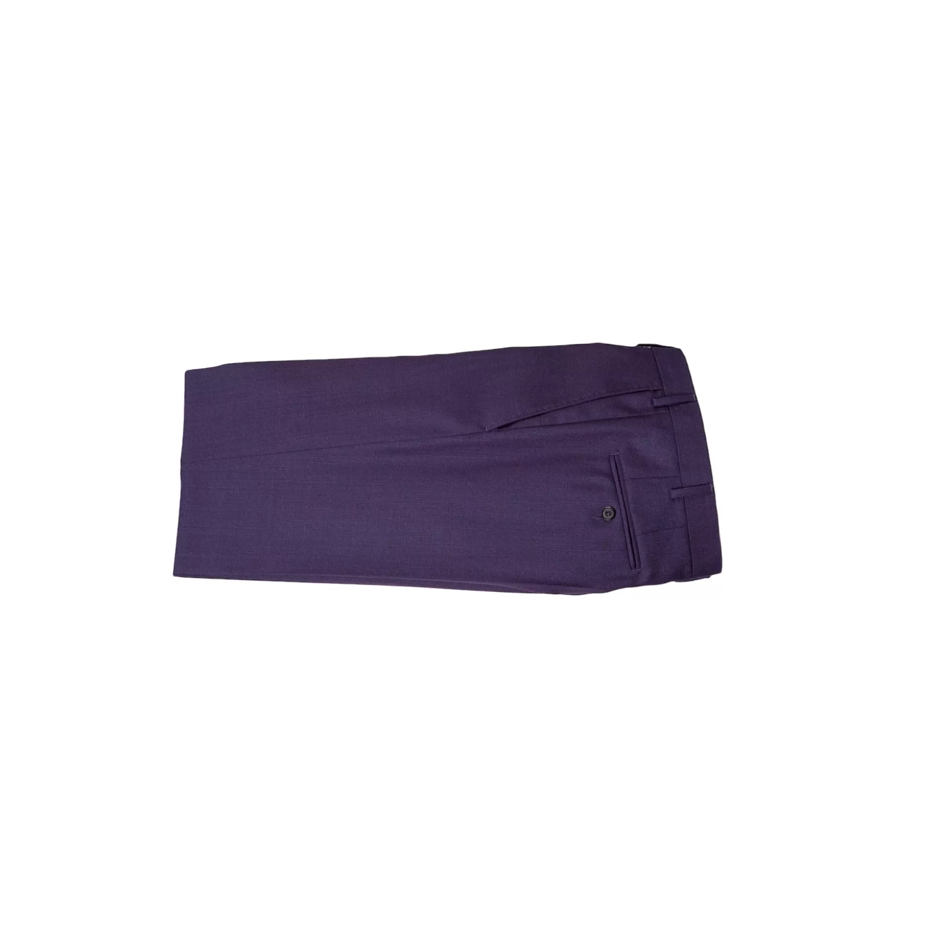 Fashion Henry Bucks HENRY SARTORIAL X DORMEUIL Trouser BLUE/PURPLE REG