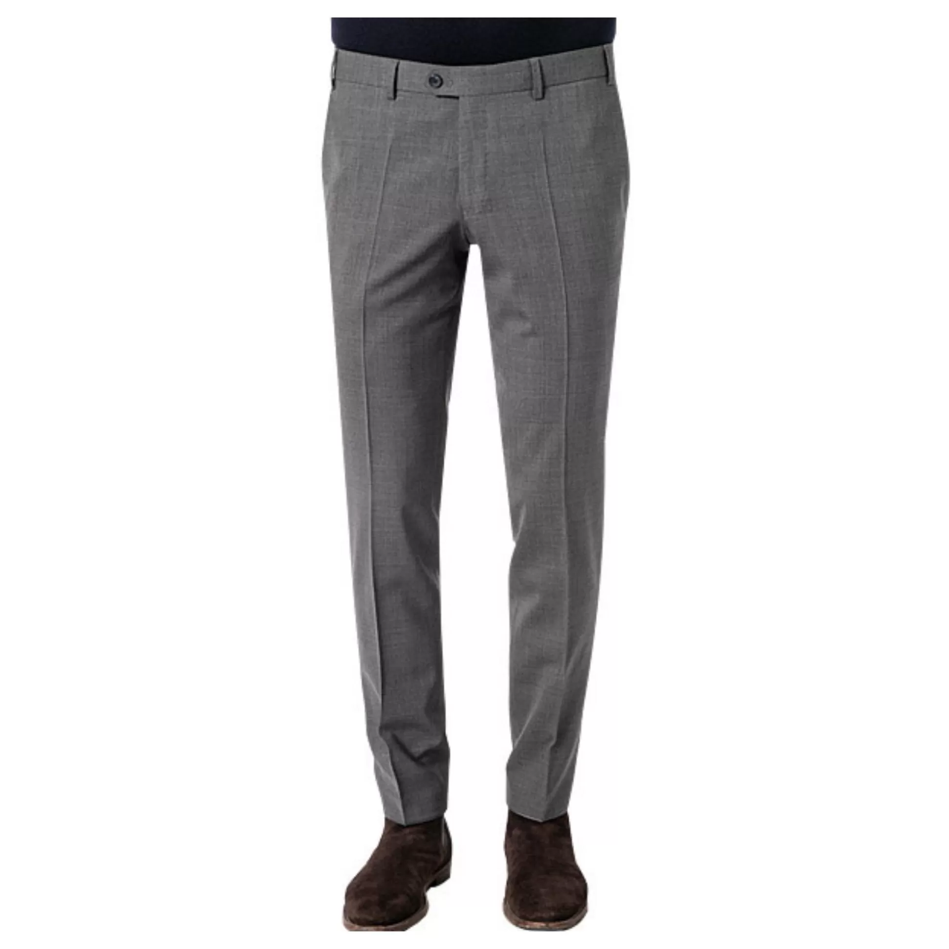 Cheap Henry Bucks HENRY SARTORIAL X HILTL Wool Trouser GREY GREY REG