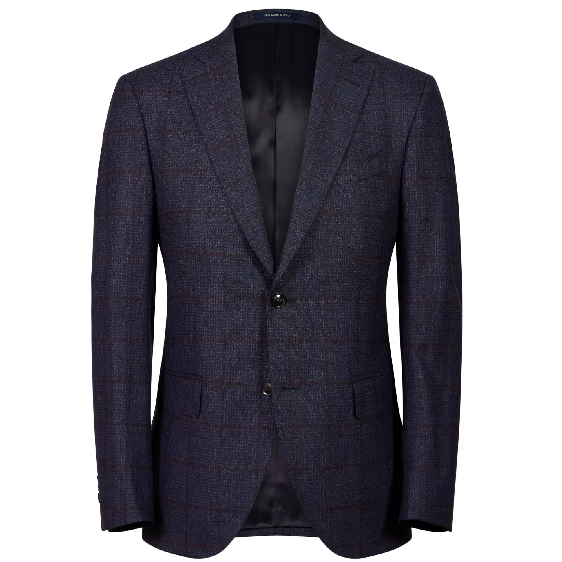 New Henry Bucks HENRY SARTORIAL X LATORRE Check Jacket BLUE CHECK