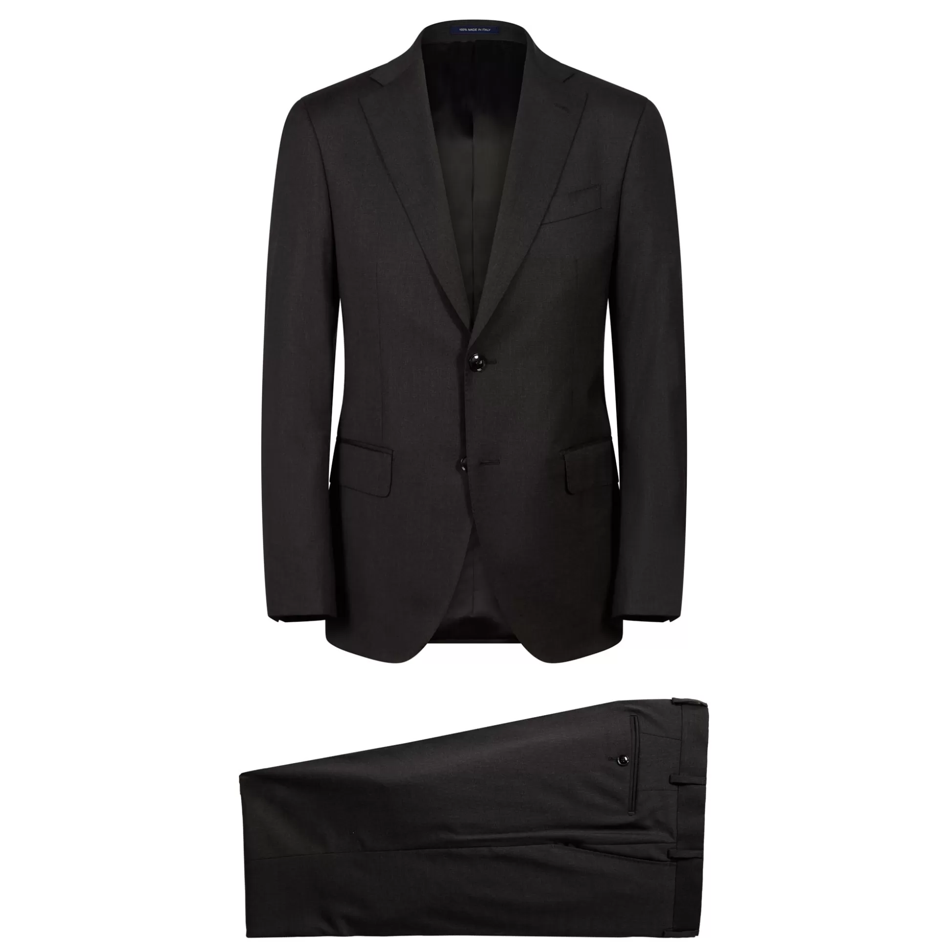 Online Henry Bucks HENRY SARTORIAL X LATORRE Modello Suit CHARCOAL/CREAM