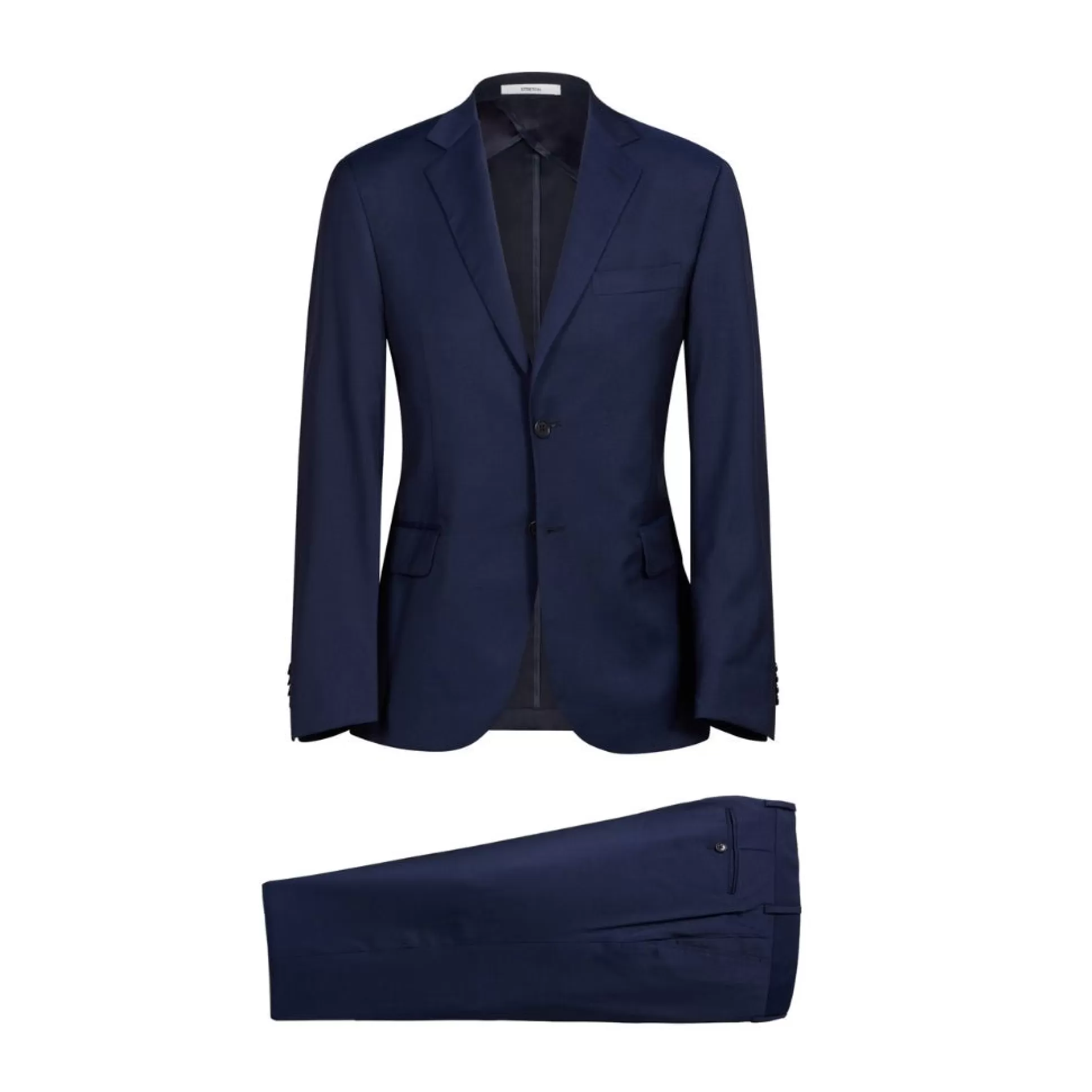 Store Henry Bucks HENRY SARTORIAL X TOMBOLINI Wool Suit NAVY