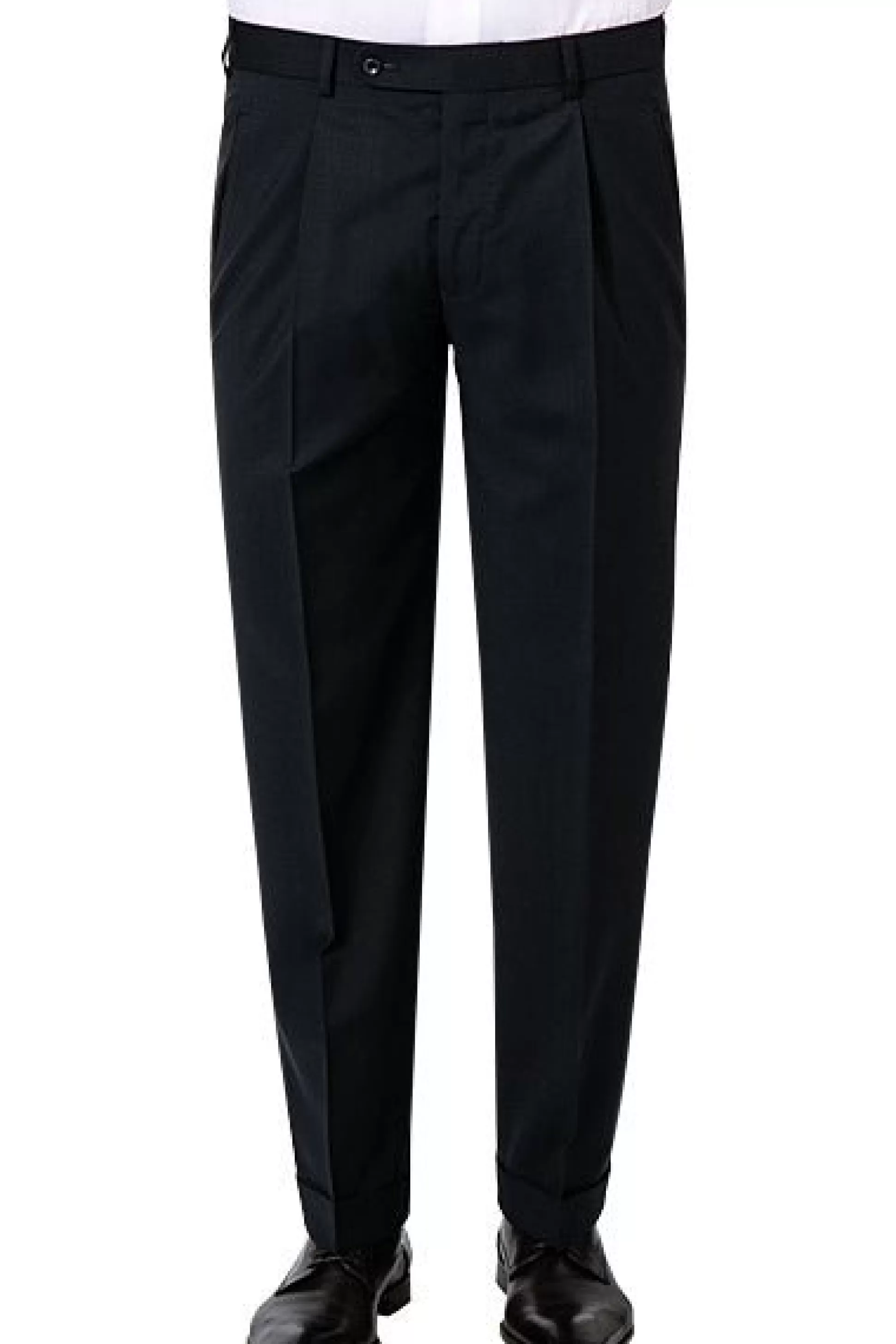 Online Henry Bucks HILTL Milano-U Classic Trousers NAVY