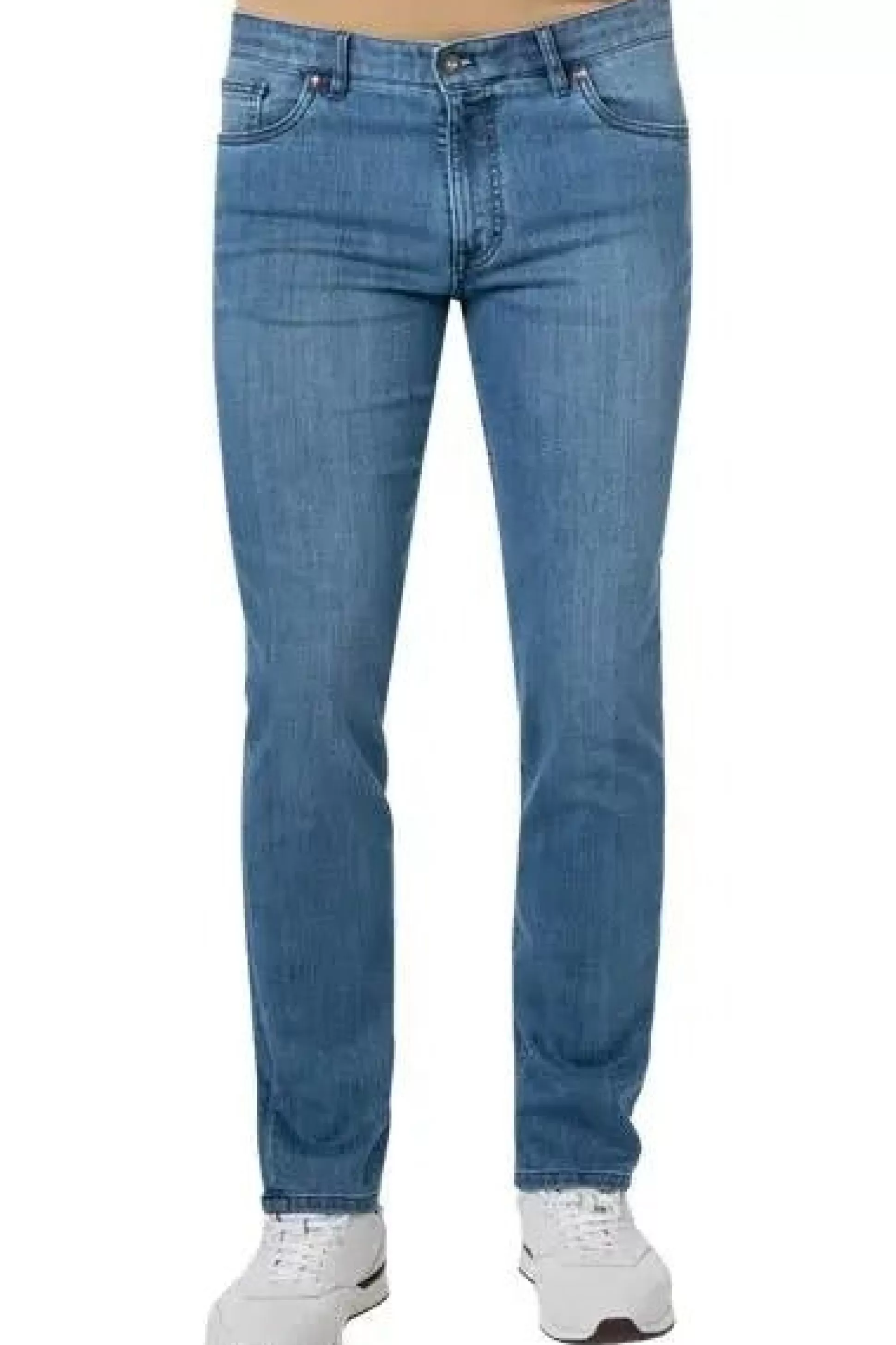 Online Henry Bucks HILTL Parker Regular Fit Jeans BLUE