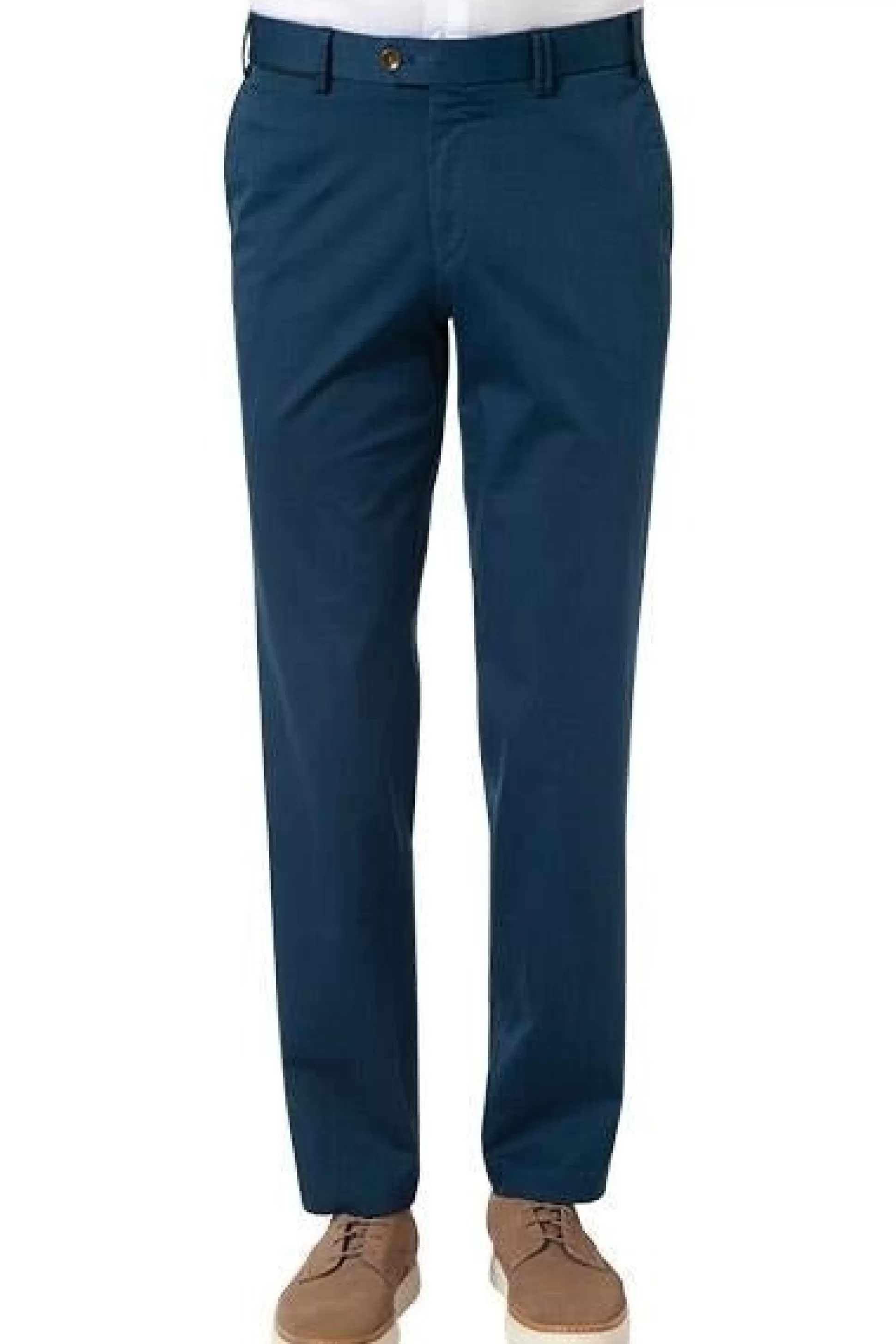 Cheap Henry Bucks HILTL Peaker-S Regular Fit CAS Trousers DARK BLUE