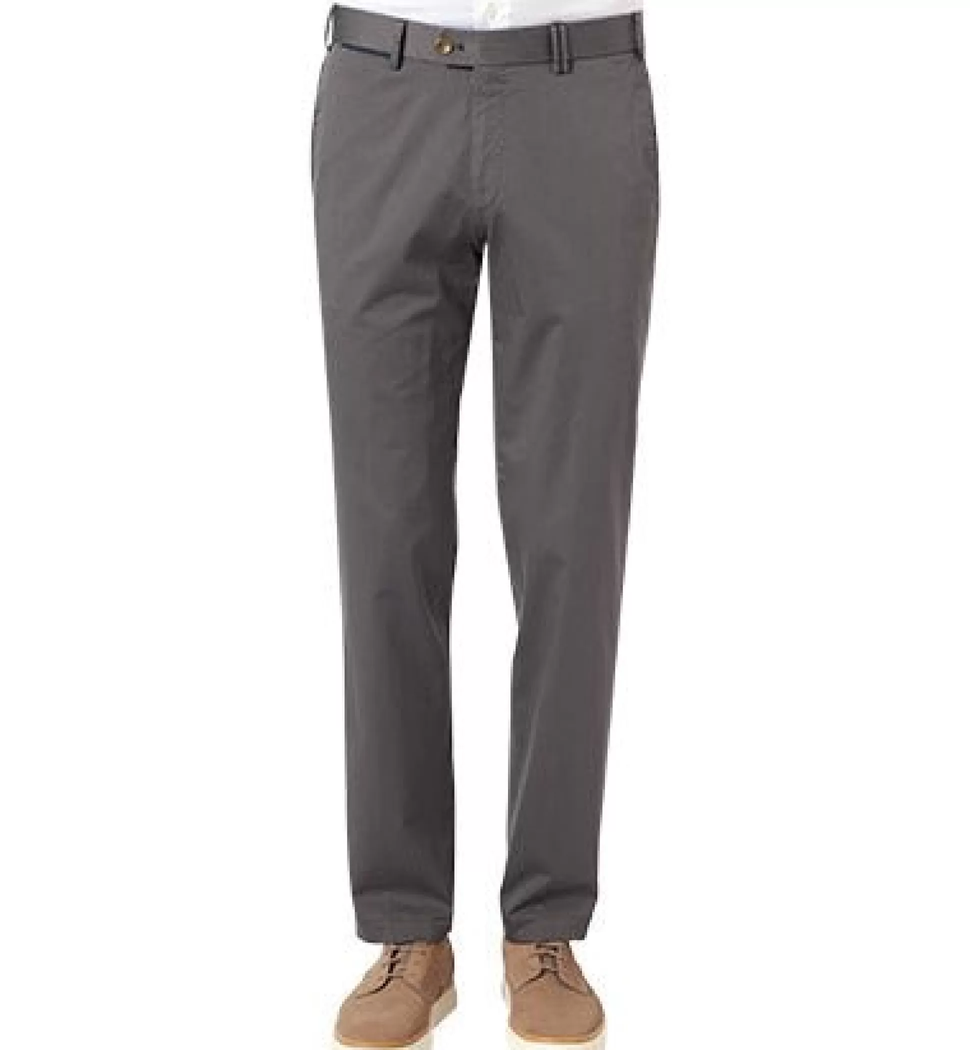 Cheap Henry Bucks HILTL Peaker-S Regular Fit CAS Trousers DARK GREY