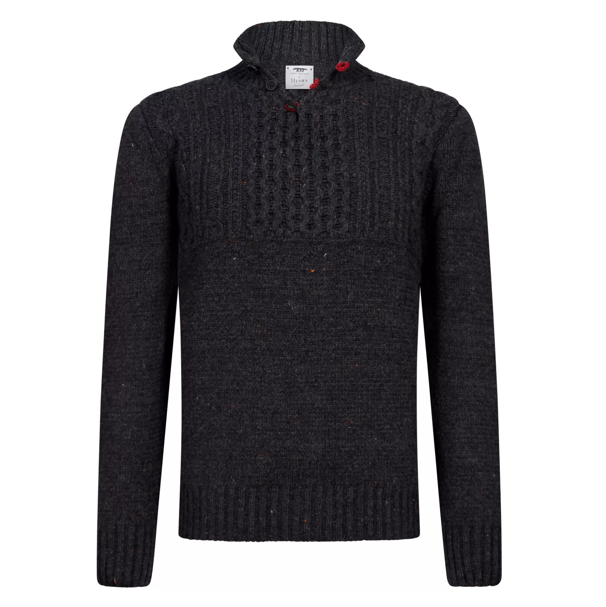 Sale Henry Bucks INIS MEAIN Mairtin Sweater GREY