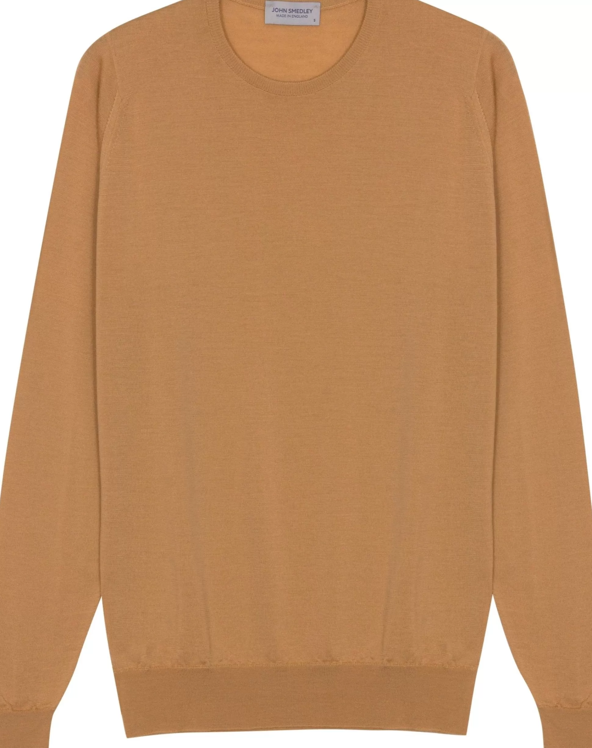 Cheap Henry Bucks JOHN SMEDLEY 100% Merino Pullover NUTMEG