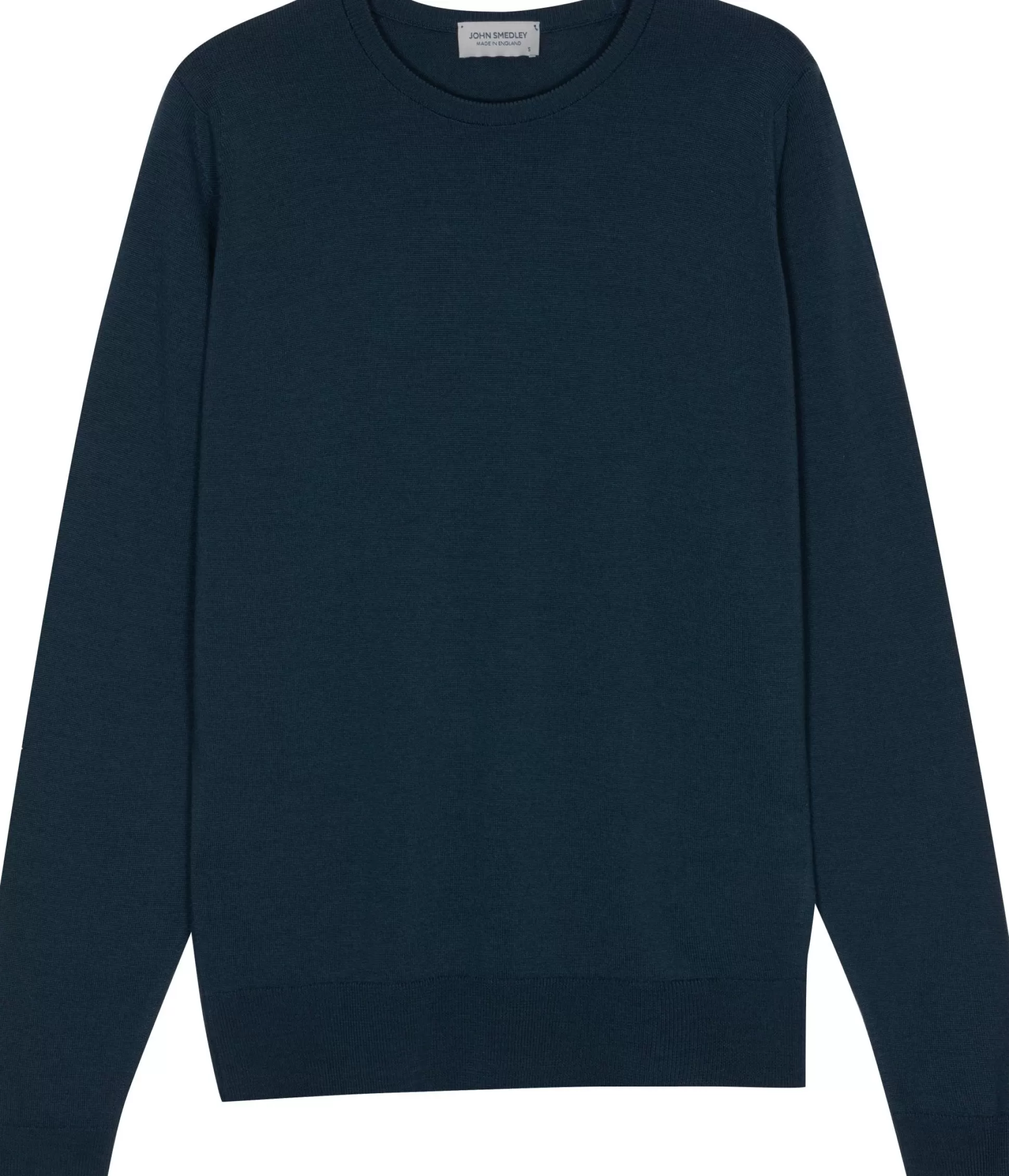 Cheap Henry Bucks JOHN SMEDLEY Merino Pullover SMOKE BLUE