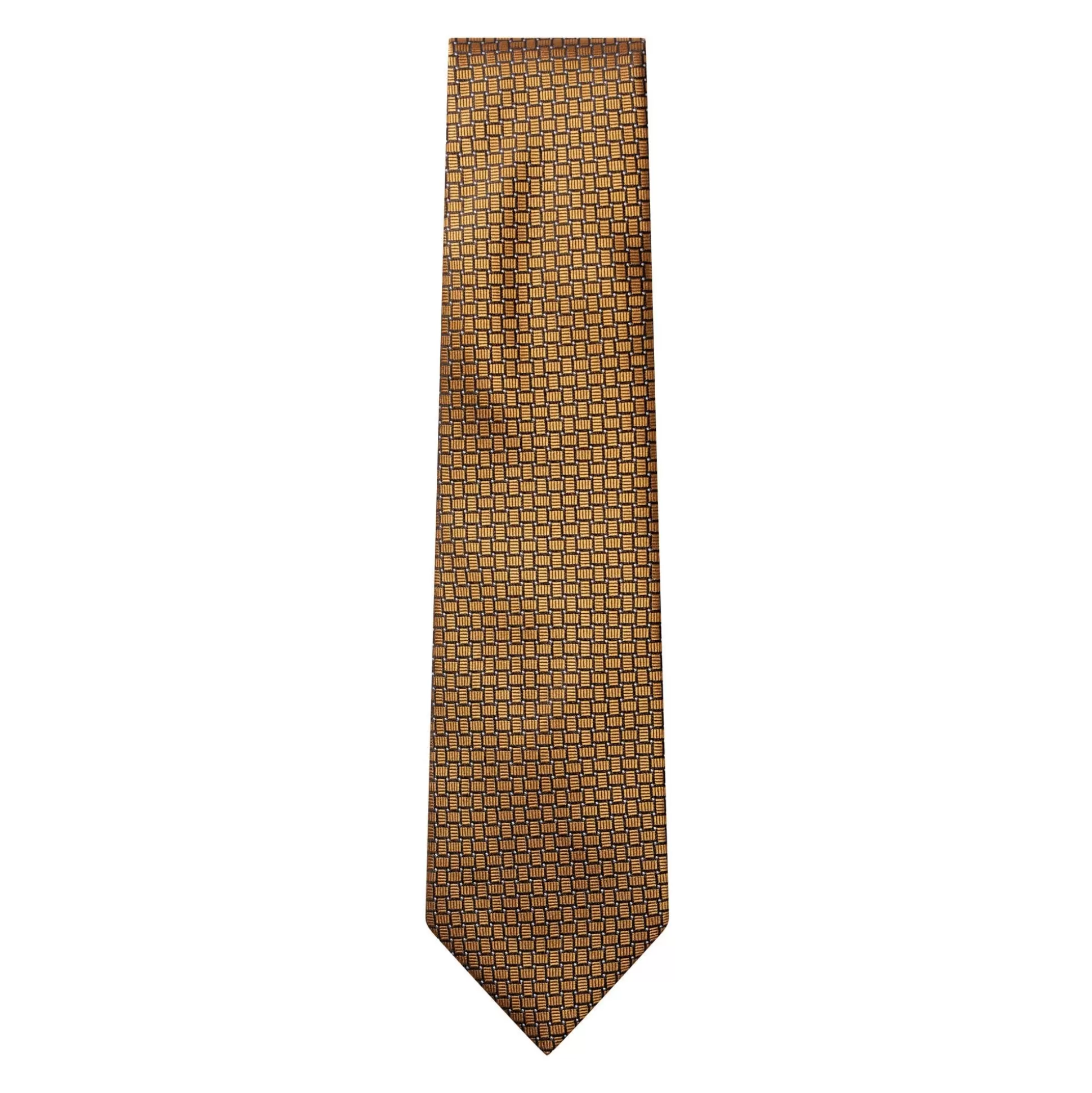 Shop Henry Bucks LANVIN Silk Tie BRONZE