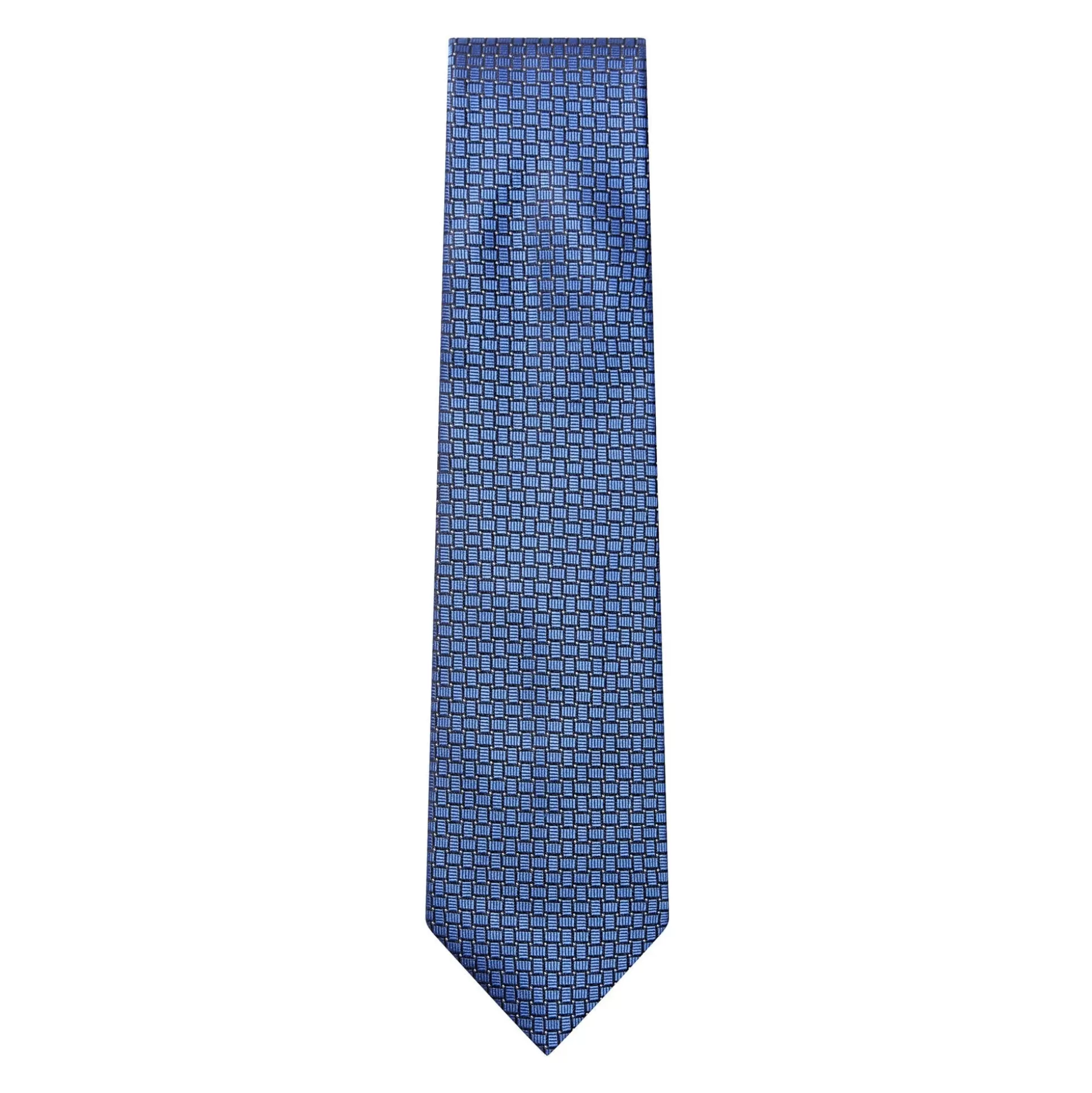 Shop Henry Bucks LANVIN Silk Tie COBALT