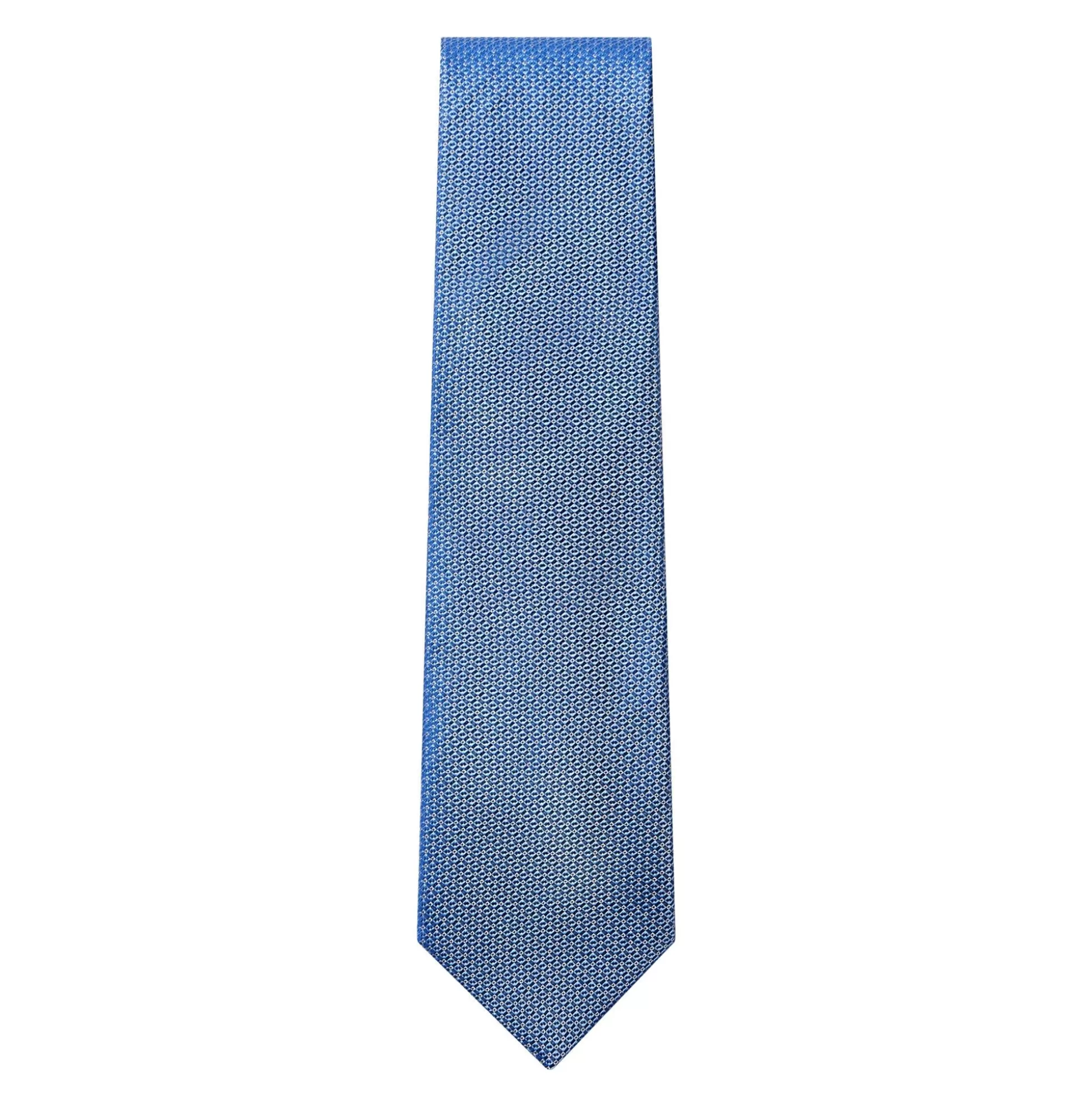 New Henry Bucks LANVIN Silk Tie COBALT