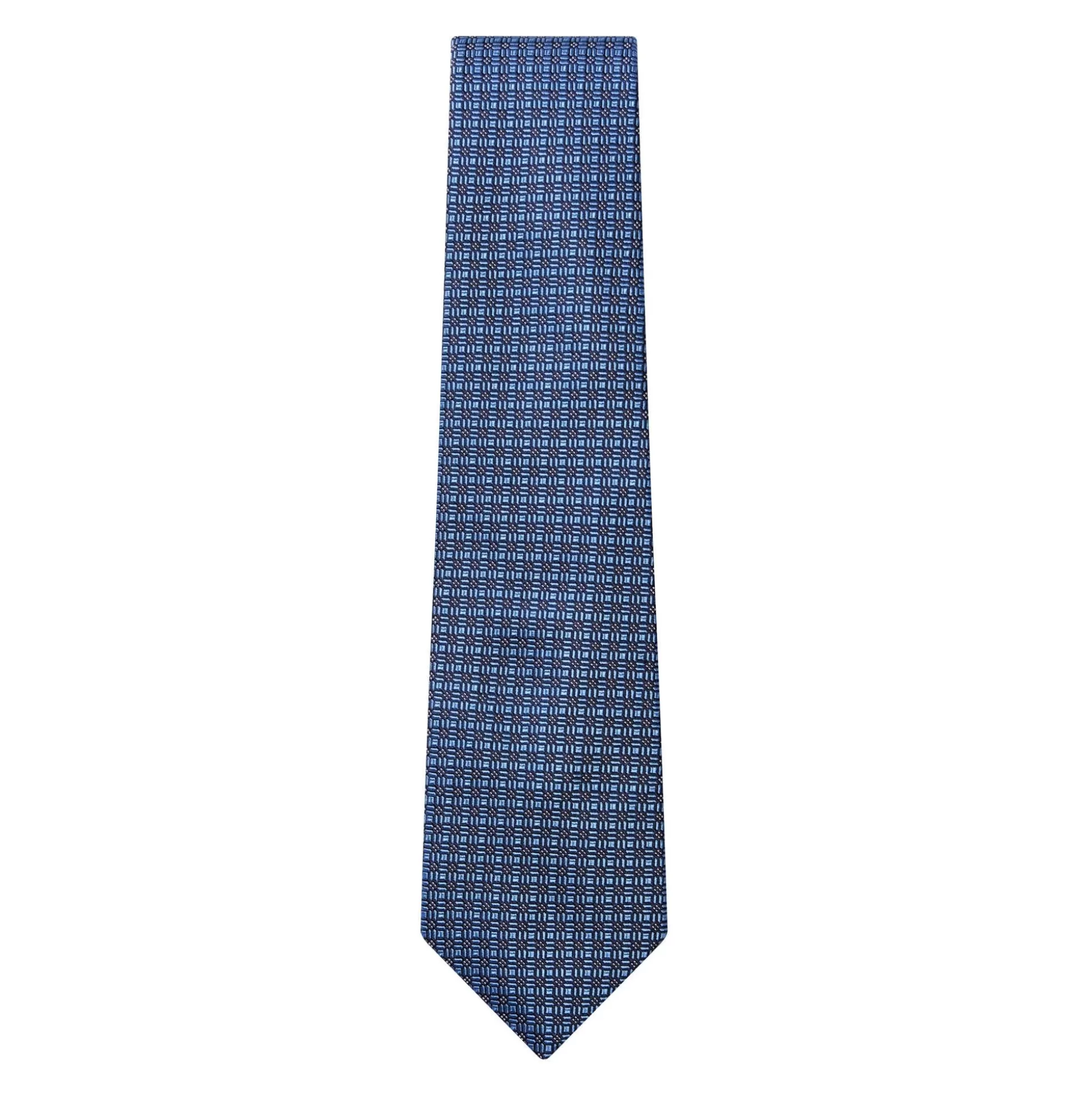 Outlet Henry Bucks LANVIN Silk Tie DARK BLUE