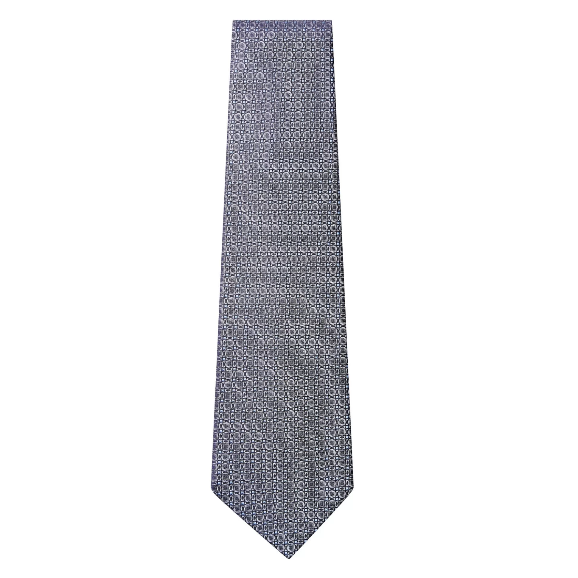 Hot Henry Bucks LANVIN Silk Tie GREY