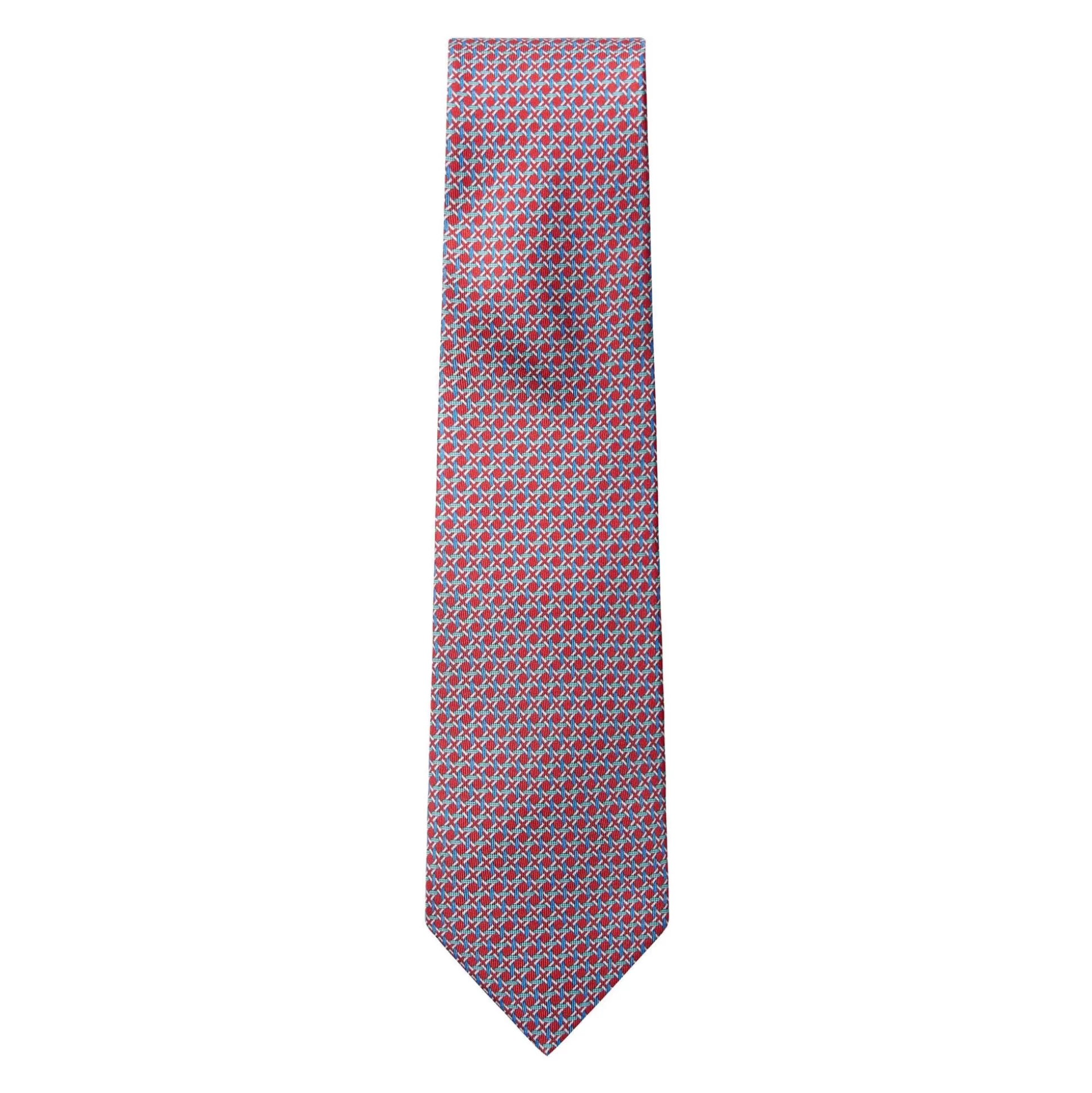 Best Henry Bucks LANVIN Silk Tie RED