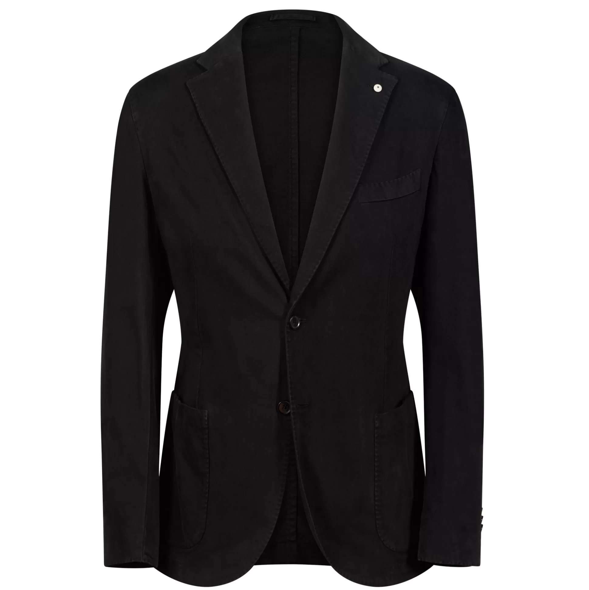 Store Henry Bucks L.B.M. 1911 Unstructured Two-Button Jacket BLACK REG