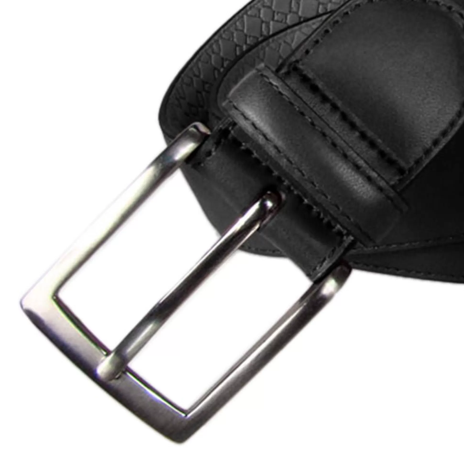 Best Henry Bucks LEYVA Saddle Leather Men's Belt 207 BLACK