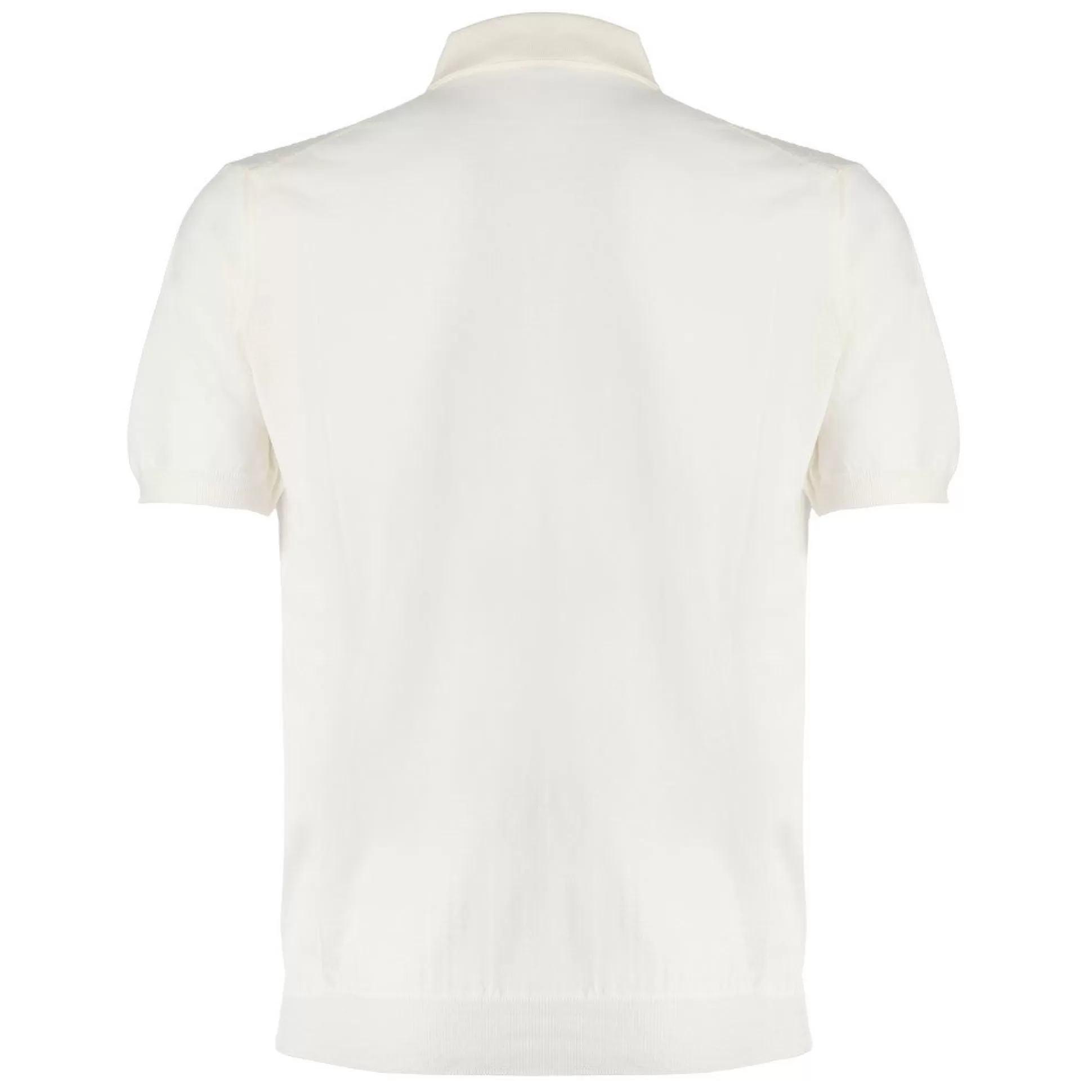 Shop Henry Bucks McKINNON & CO X FERRANTE Buttoned Polo WHITE