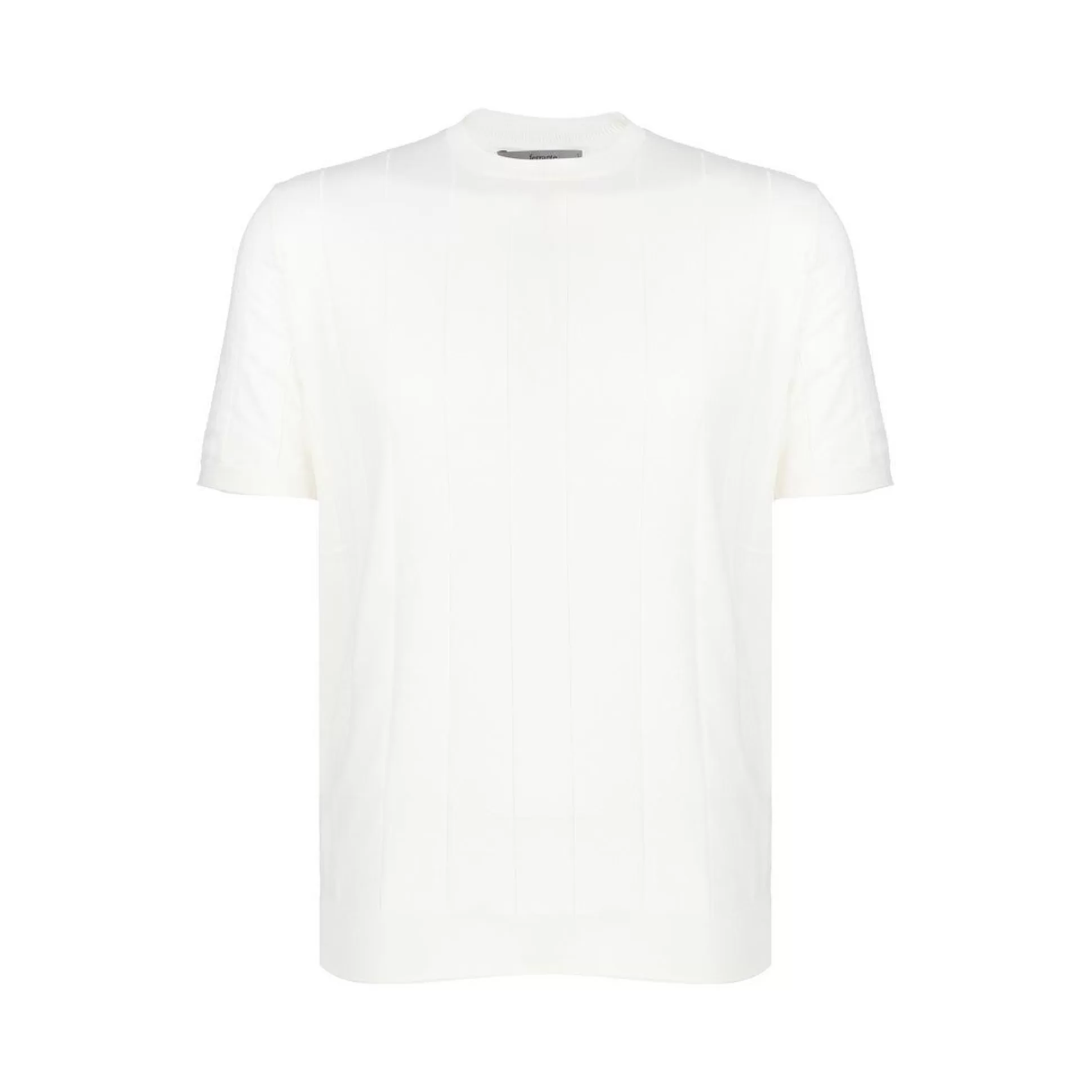 Hot Henry Bucks McKINNON & CO X FERRANTE Cotton Crew Neck T-Shirt WHITE WHITE CNECK