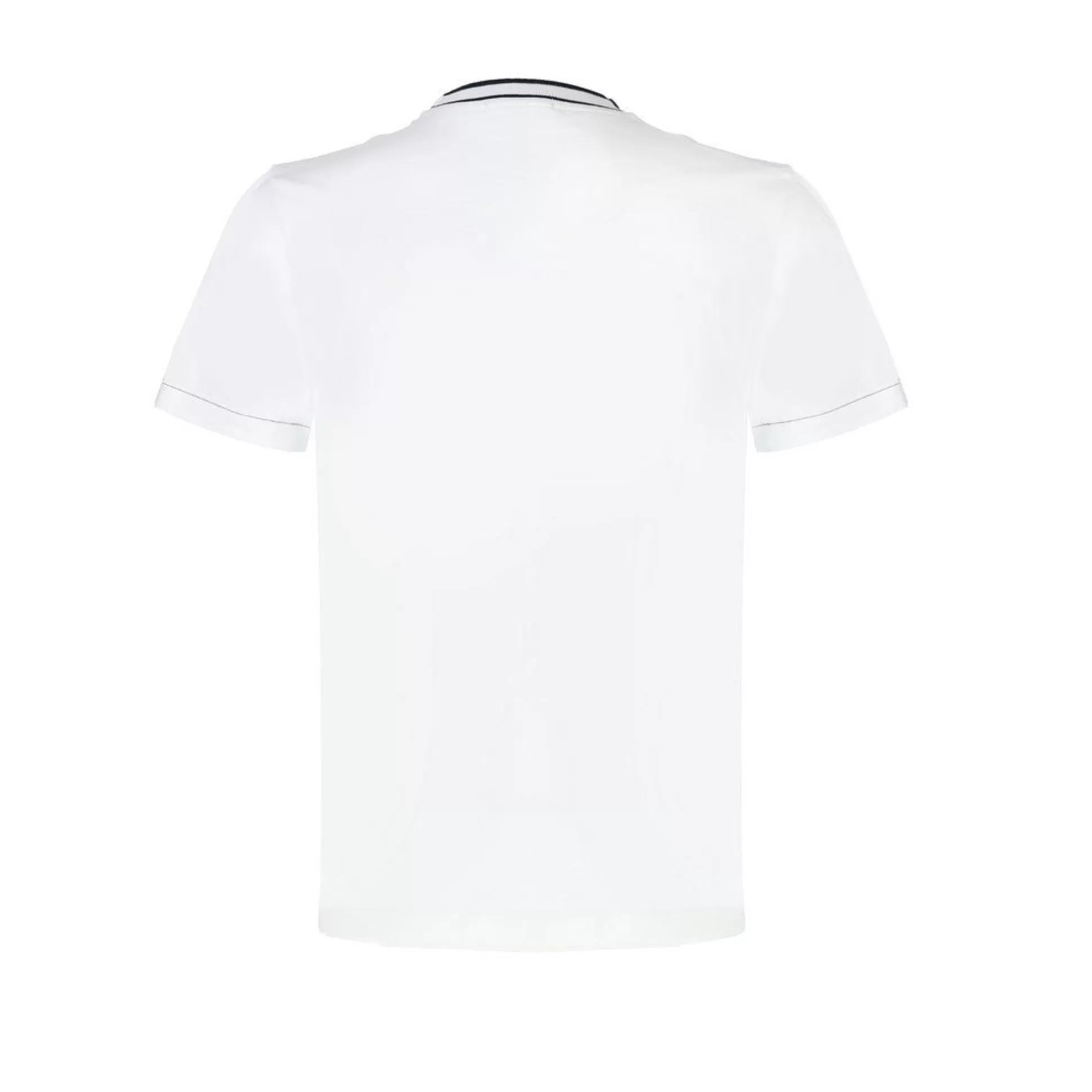 Sale Henry Bucks McKINNON & CO X FERRANTE Cotton Crew Neck T-Shirt WHITE WHITE CNECK