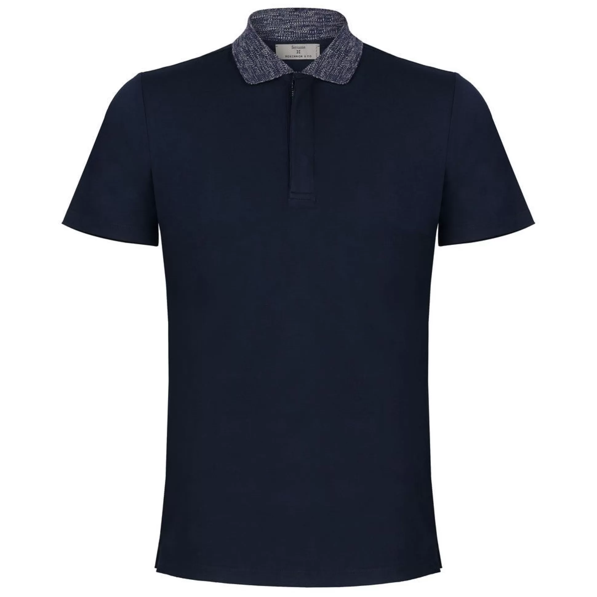 Cheap Henry Bucks McKINNON & CO X FERRANTE Cotton Polo NAVY