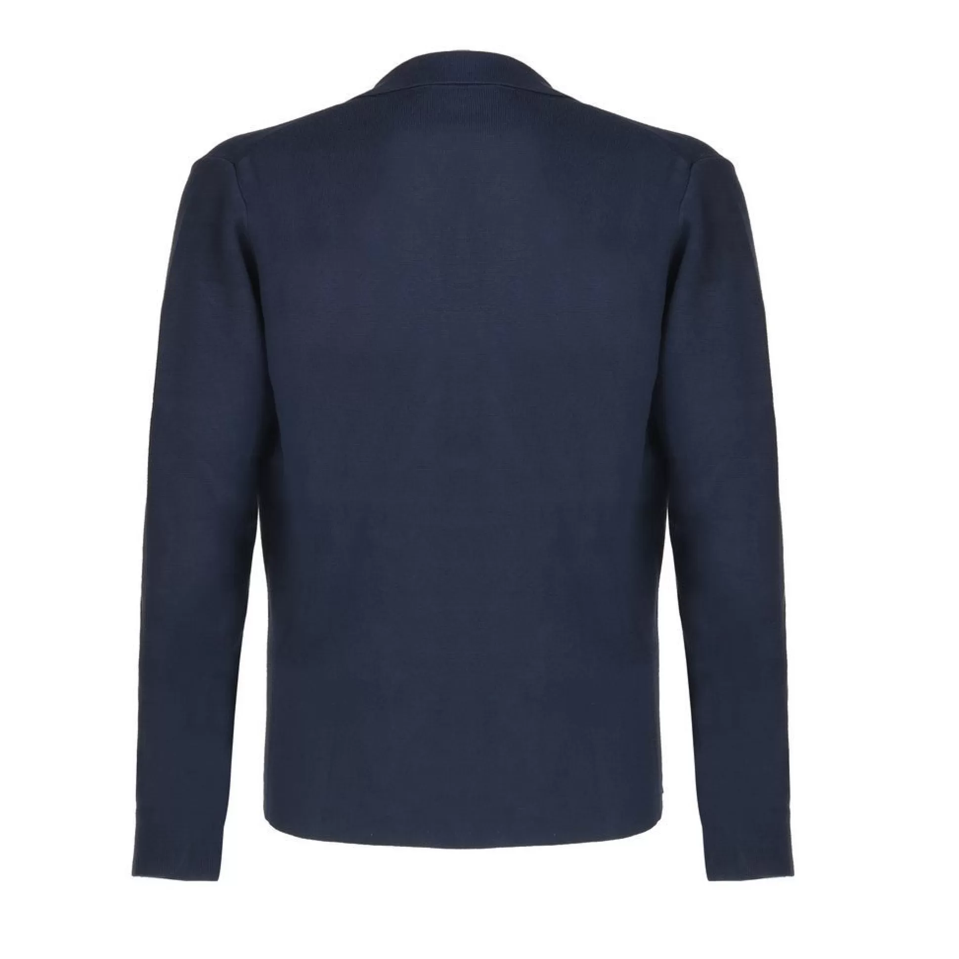 Clearance Henry Bucks McKINNON & CO X FERRANTE Double Breasted Cotton Knit Jacket NAVY REG