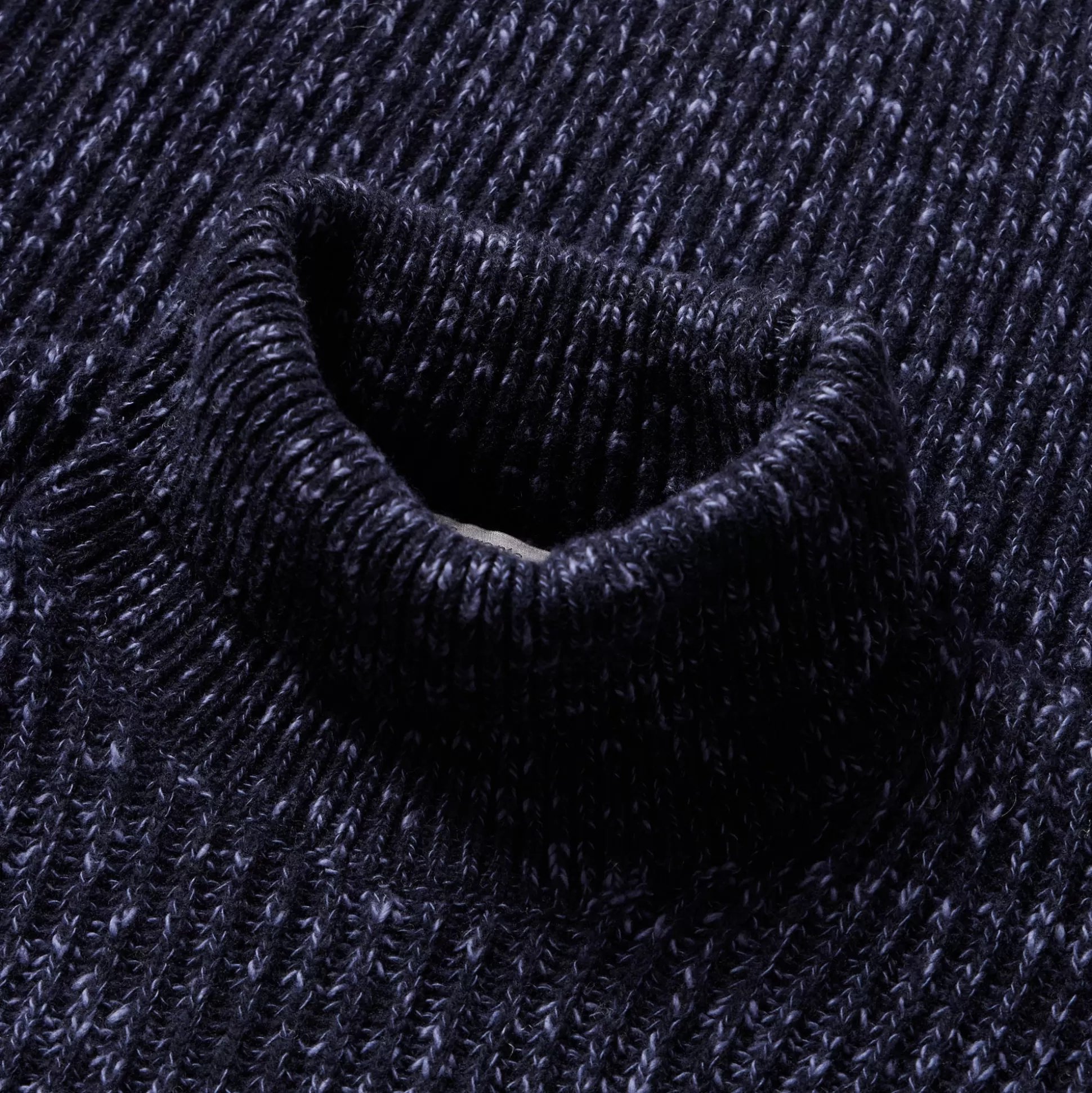 Online Henry Bucks MCKINNON & CO X FERRANTE English Ribbed Turtleneck BLUE