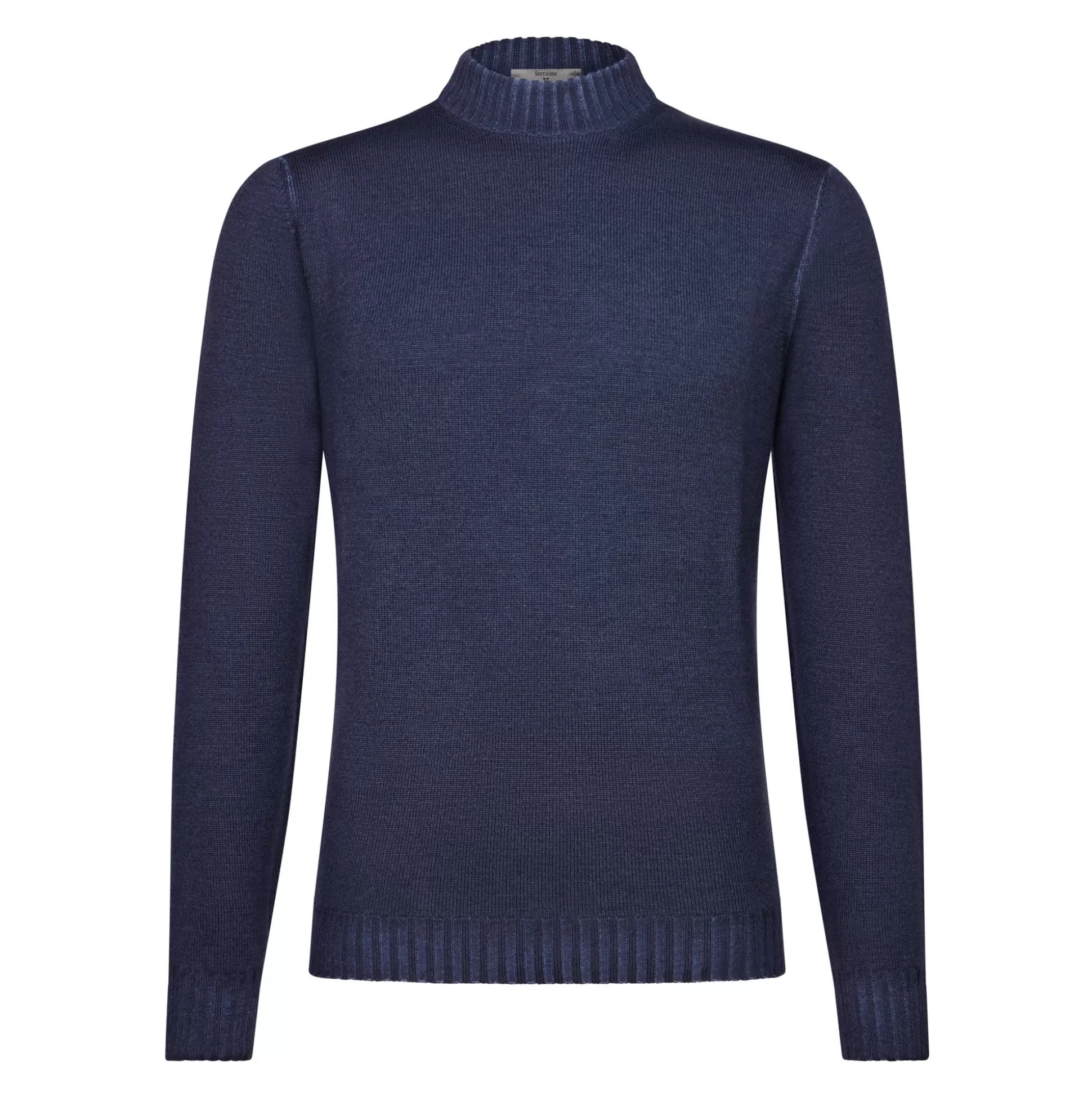 Fashion Henry Bucks MCKINNON & CO X FERRANTE Merino Mockneck DARK BLUE