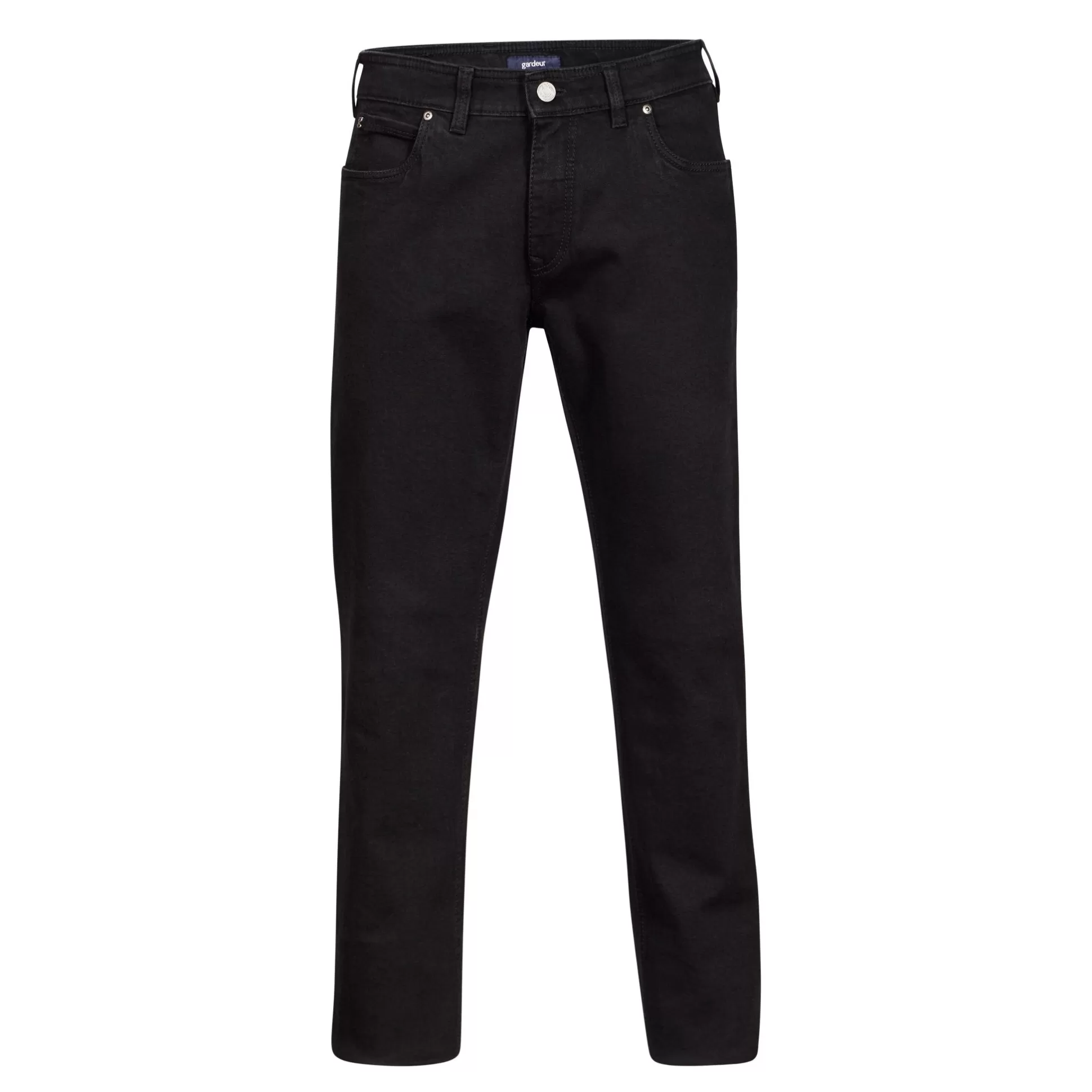 Hot Henry Bucks McKINNON & CO X GARDEUR Batu Super Flex Jeans BLACK