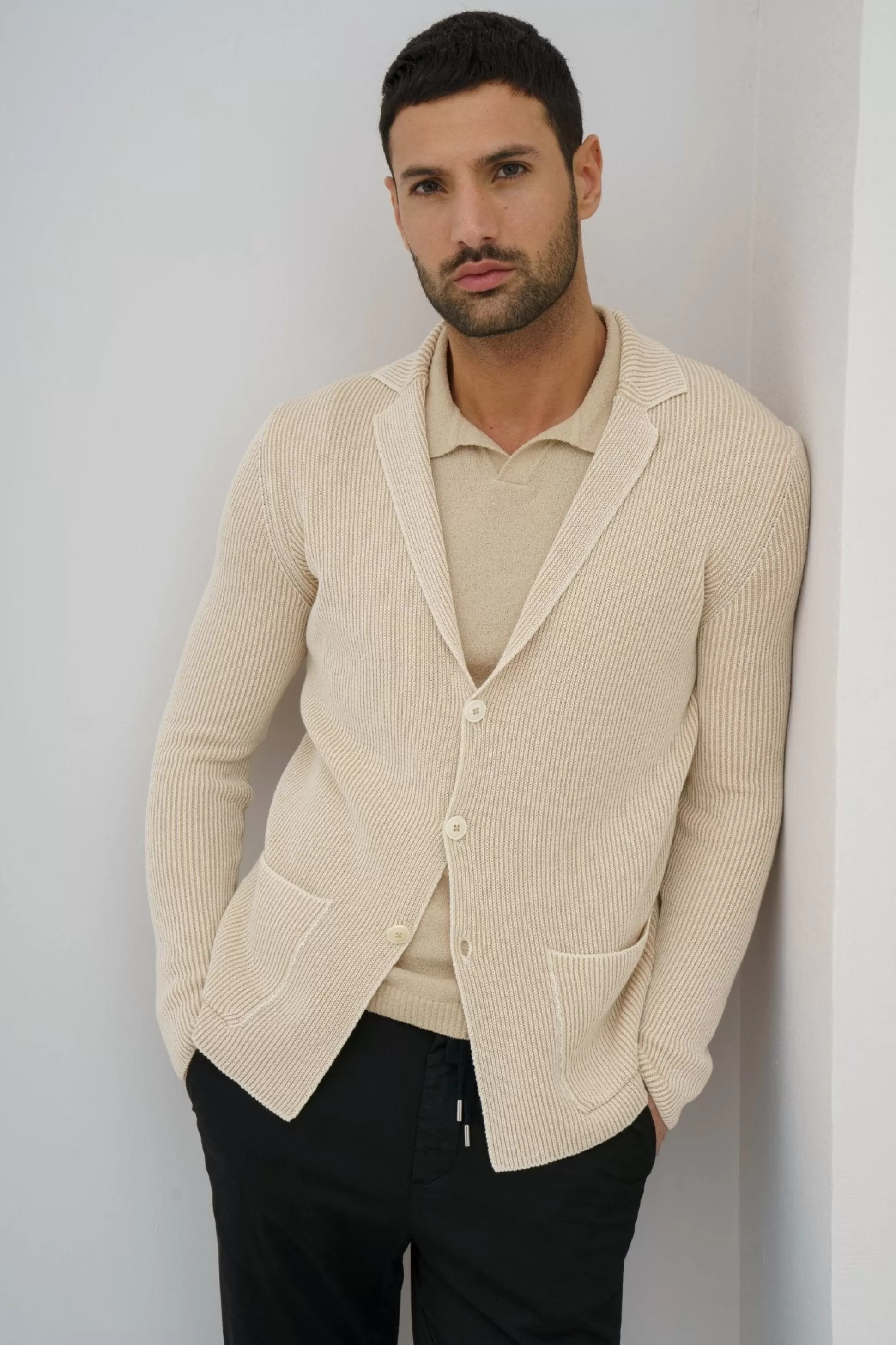 Outlet Henry Bucks MCKINNON X FERRANTE Casual Blazer In BEIGE