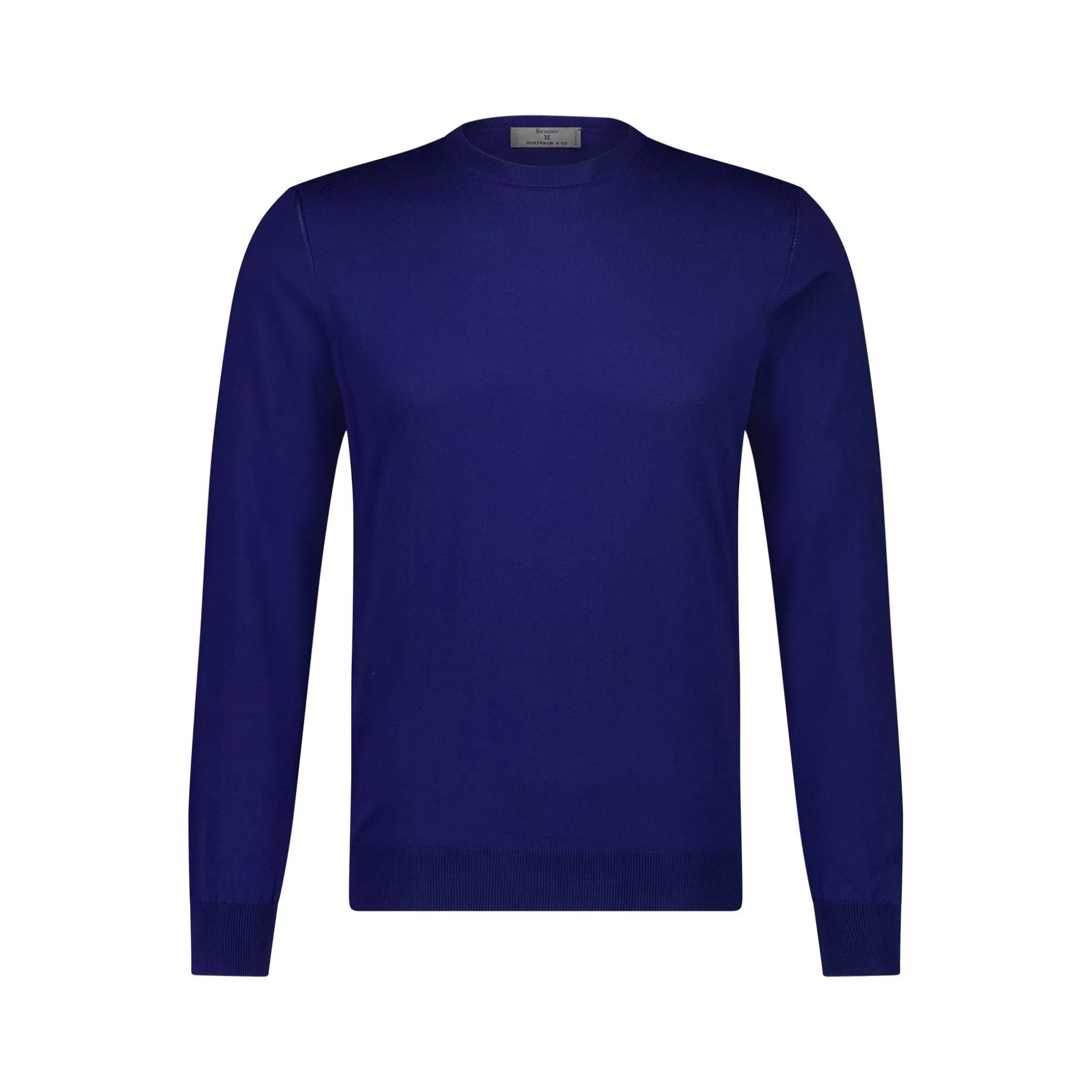 Sale Henry Bucks MCKINNON X FERRANTE Long Sleeve Jumper BLUE