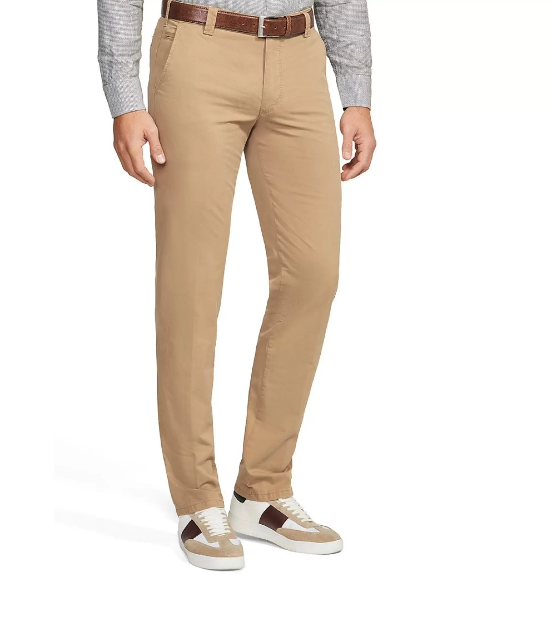 Discount Henry Bucks MEYER HOSEN Bonn Constant Colour Cotton Modern Chino CAMEL