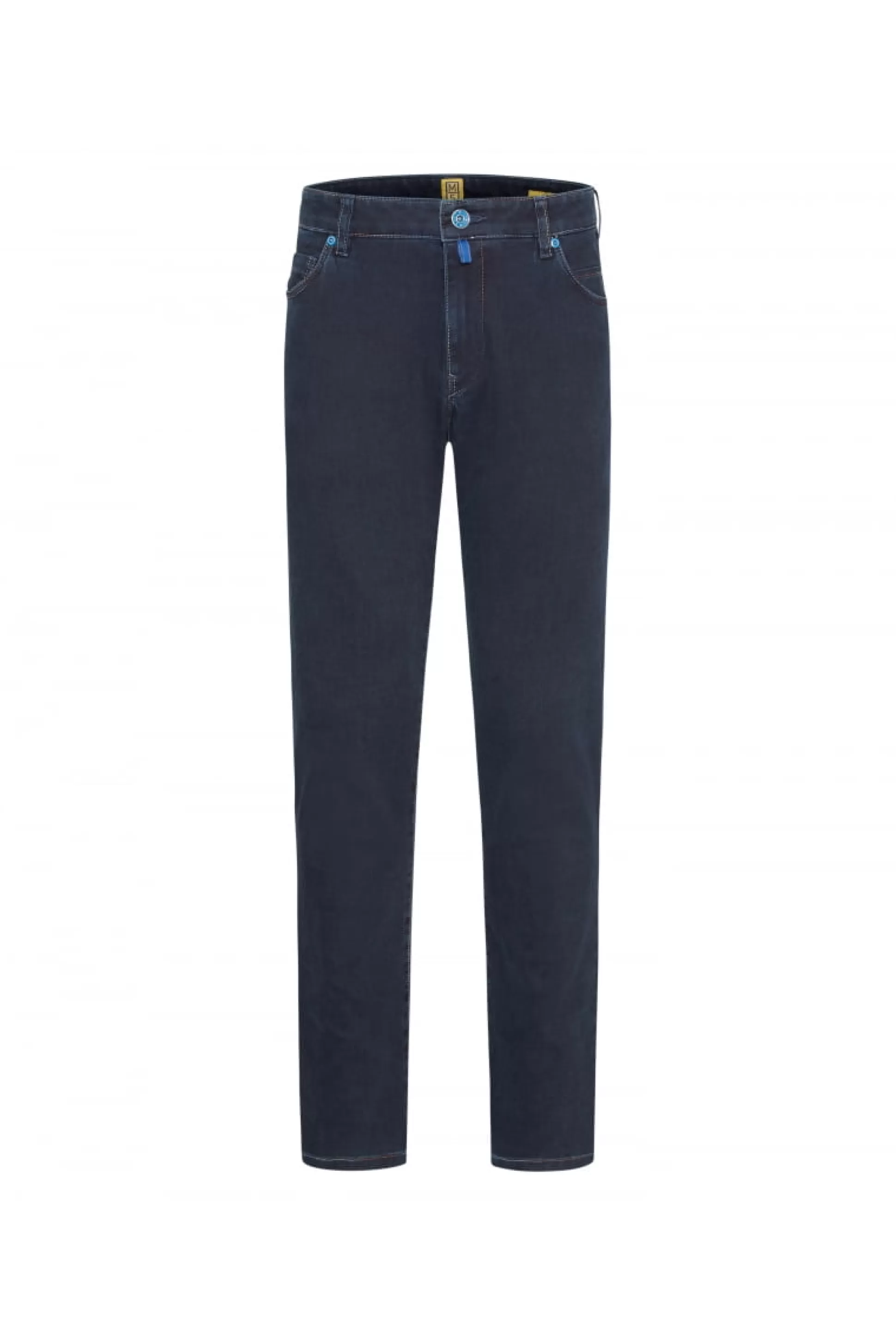 New Henry Bucks MEYER HOSEN M5 Super Stretch Slim Jersey Denim Jeans BLUE