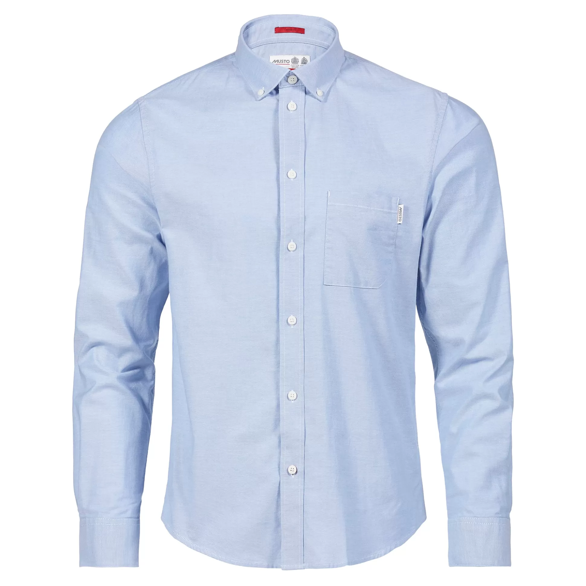 Flash Sale Henry Bucks MUSTO ESS LS OXFORD SHIRT (Online Only*) PALE BLUE