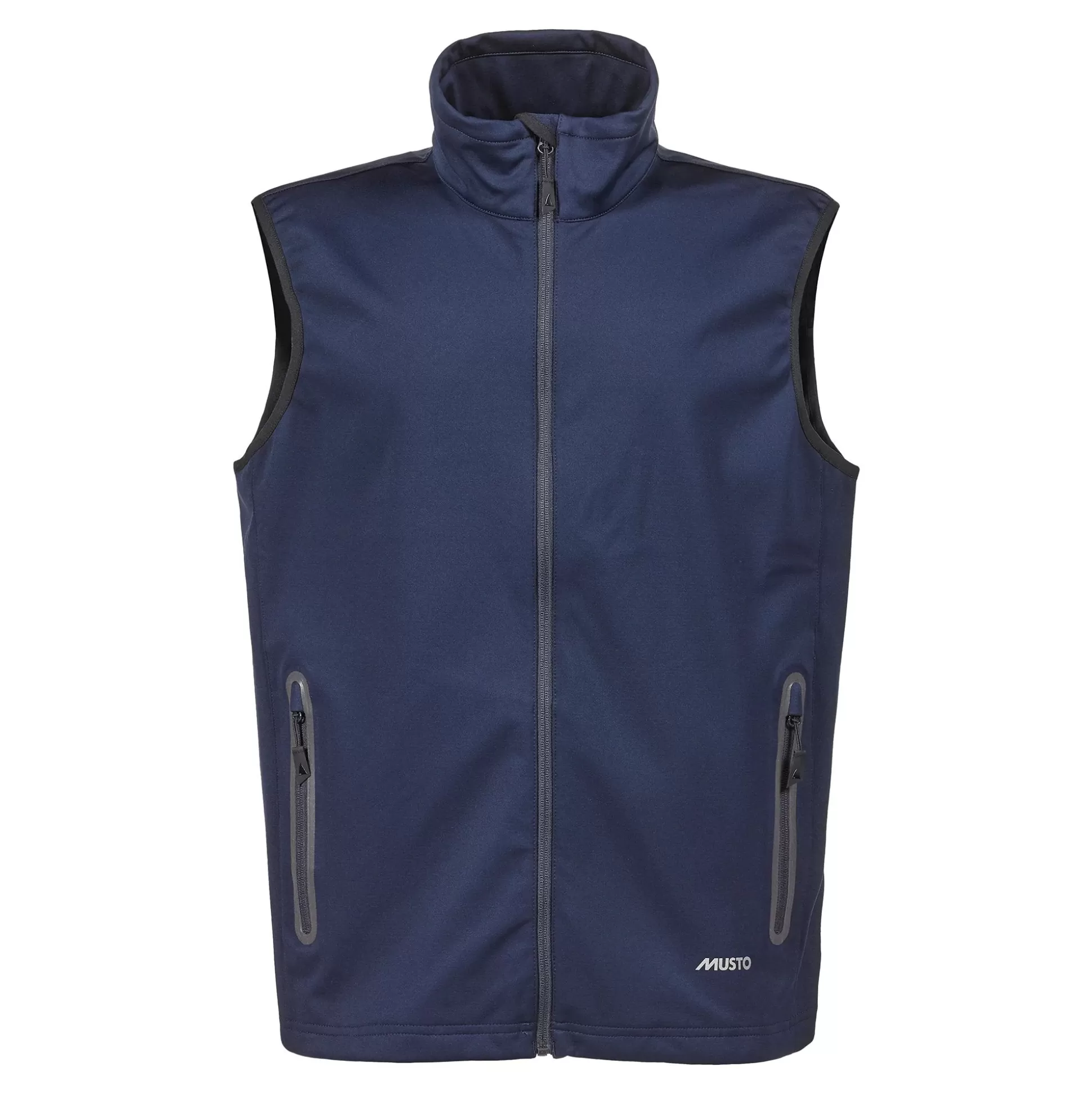 New Henry Bucks MUSTO Essential Softshell Gilet (Online Only*) NAVY